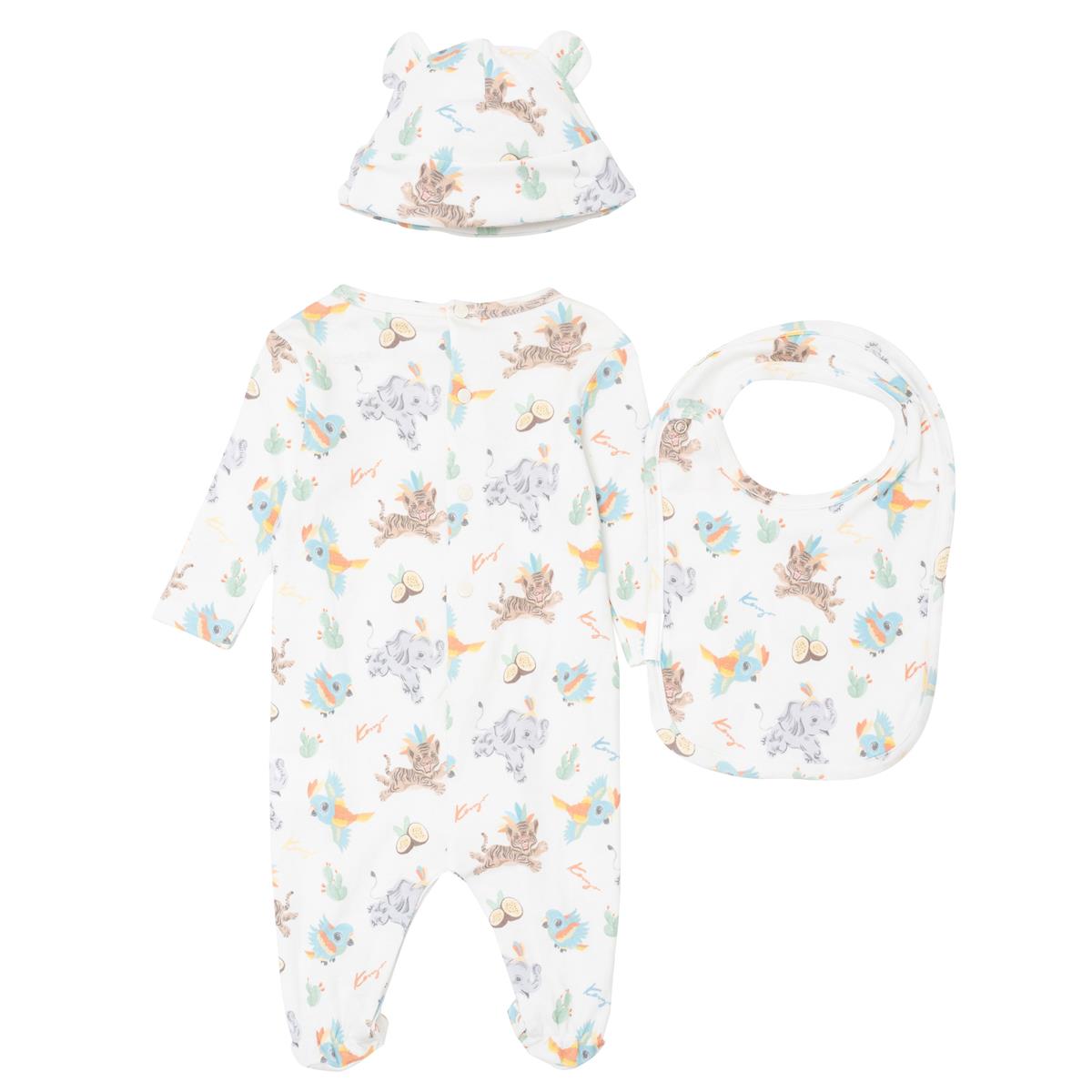 ENS.PYJAMA+BAVOIR+BONNET