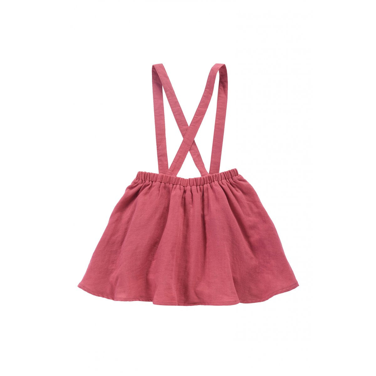 Girls Groseille Viscose Skirt