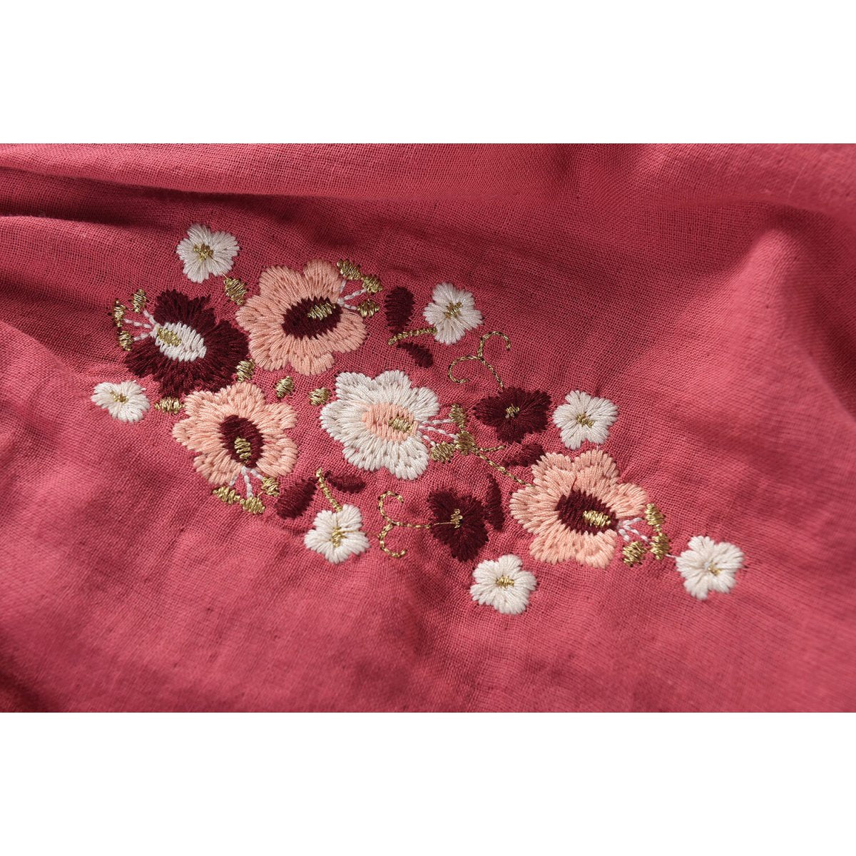 Girls Groseille Viscose Skirt