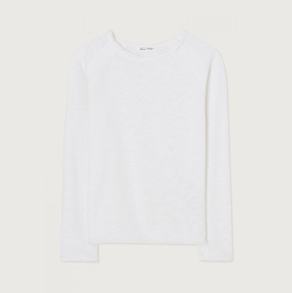 Boys & Girls White Cotton T-Shirt