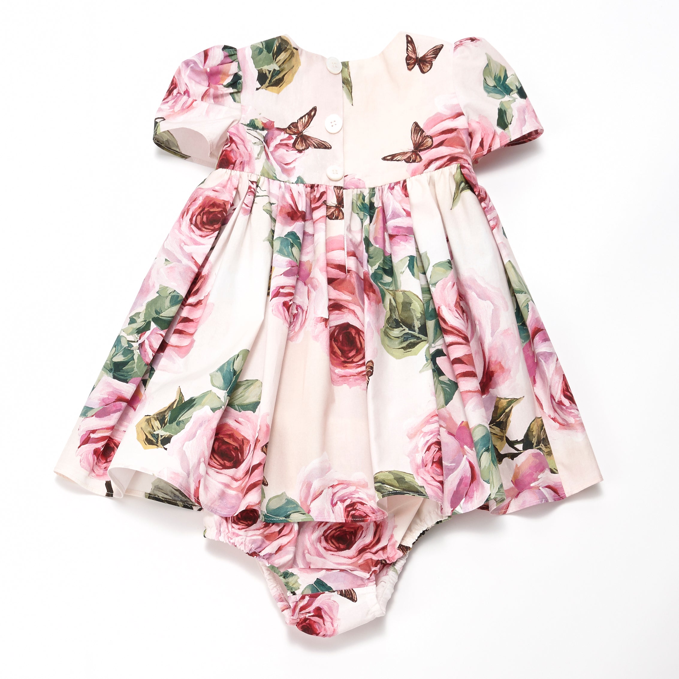 Baby  Girls  Pale pink   "Butterfly"  Dress