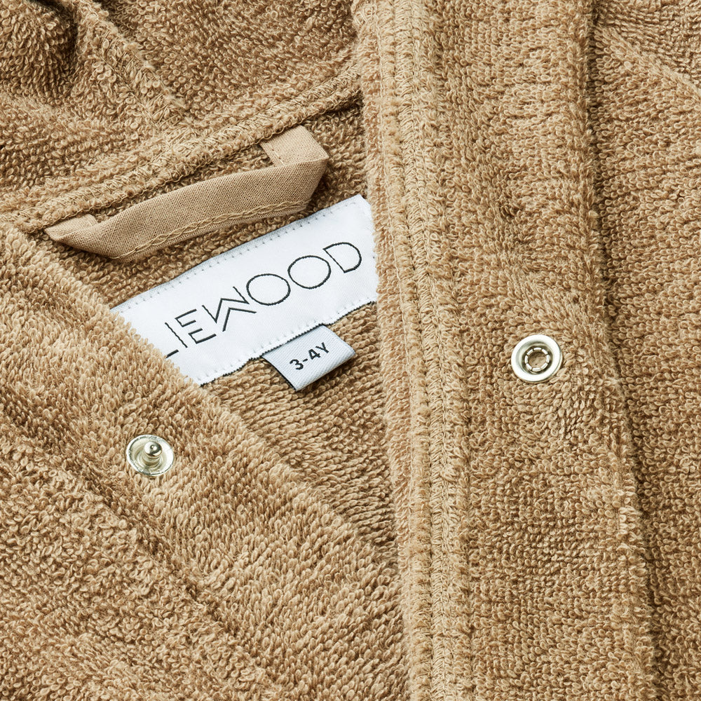 Boys & Girls Caramel Dog Bathrobe