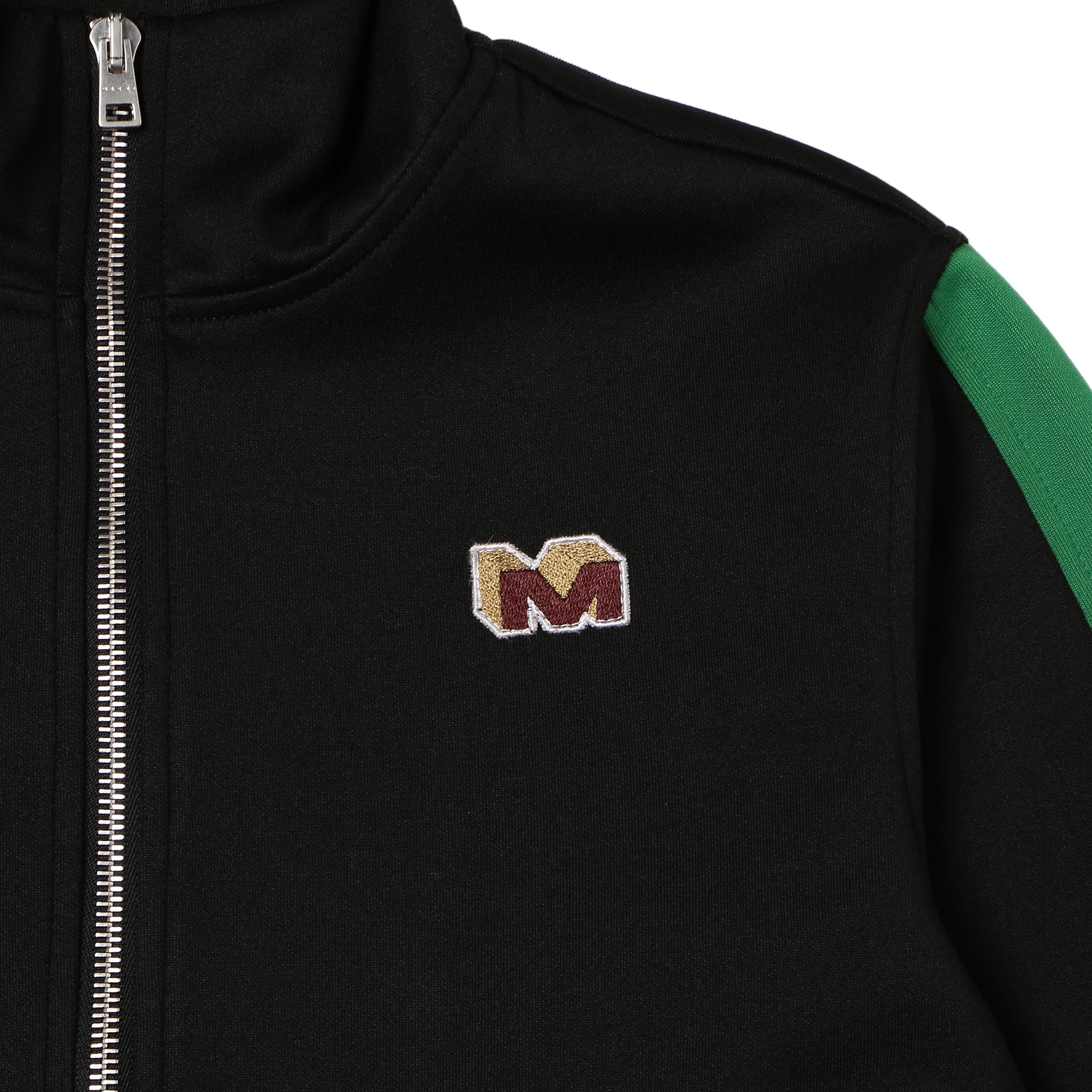 Boys Black & Green Jacket