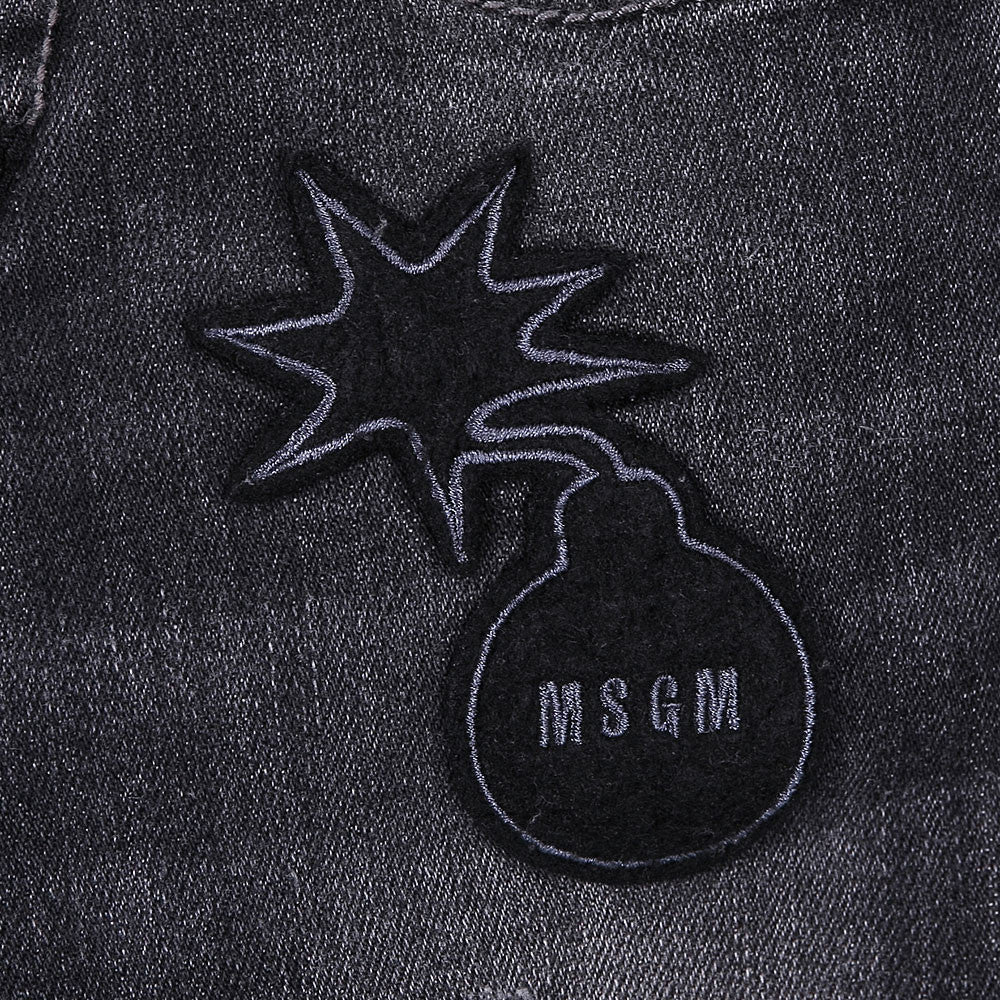 Boys Black Denim Cotton Jeans - CÉMAROSE | Children's Fashion Store - 5