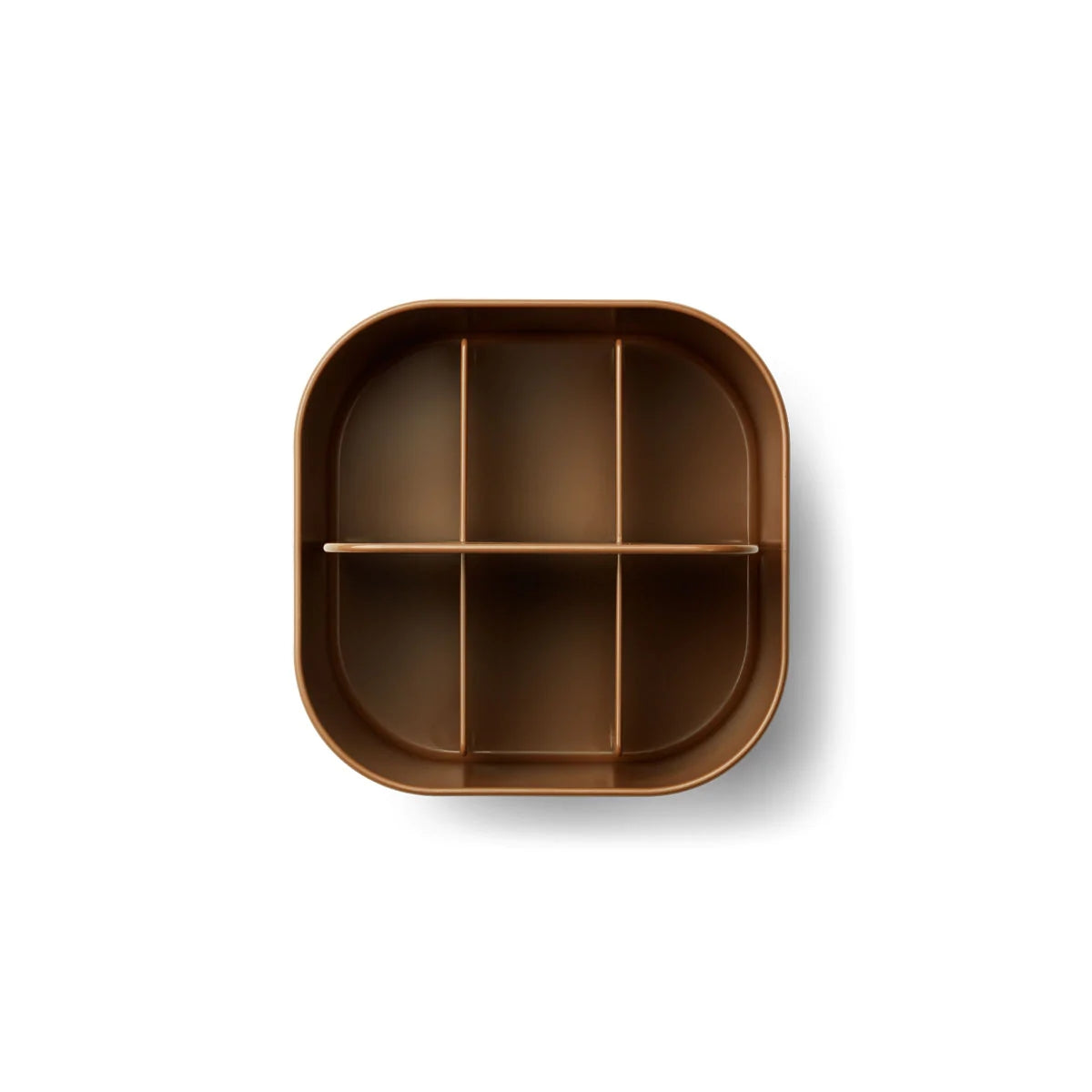 Boîte de rangement marron
