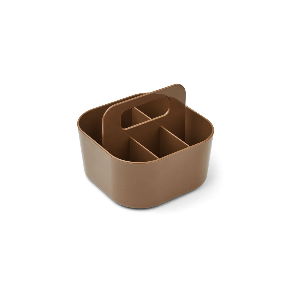 Boîte de rangement marron