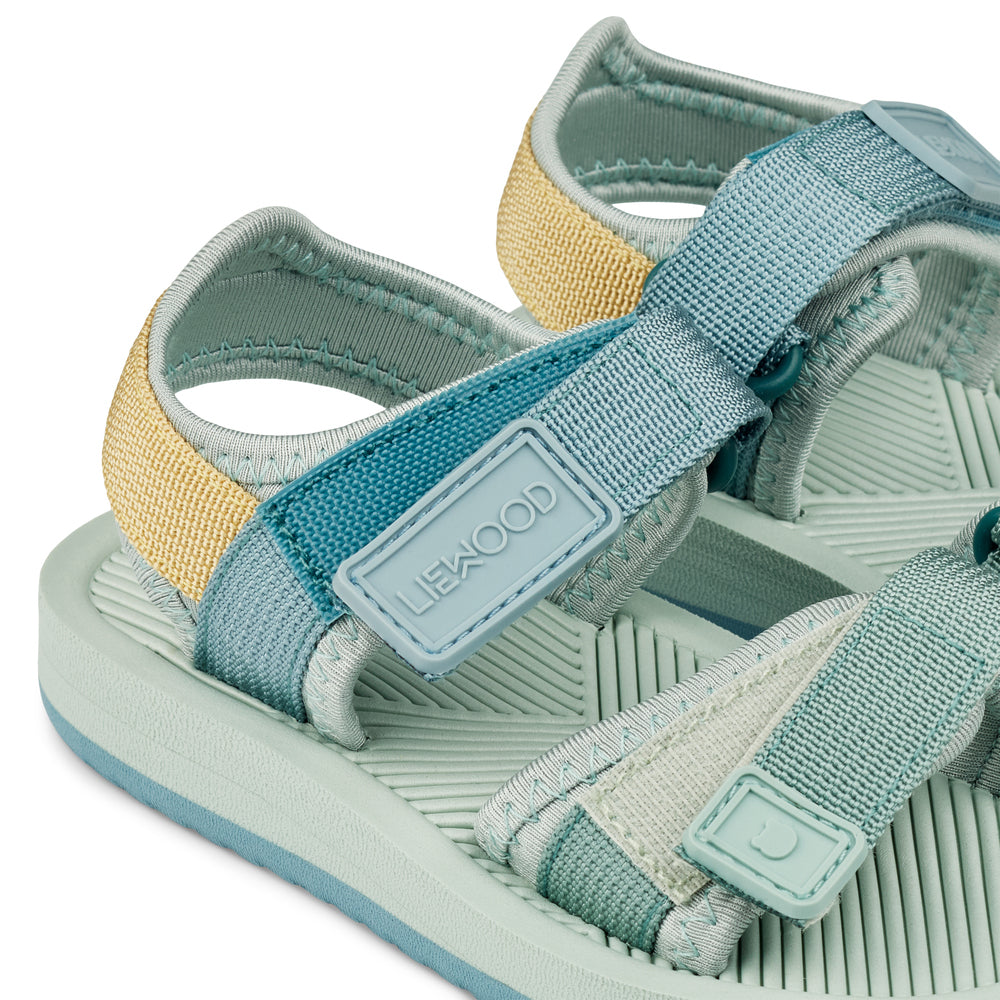 Boys & Girls Mint Logo Sandals