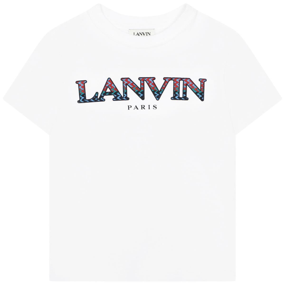 Boys White Logo T-Shirt