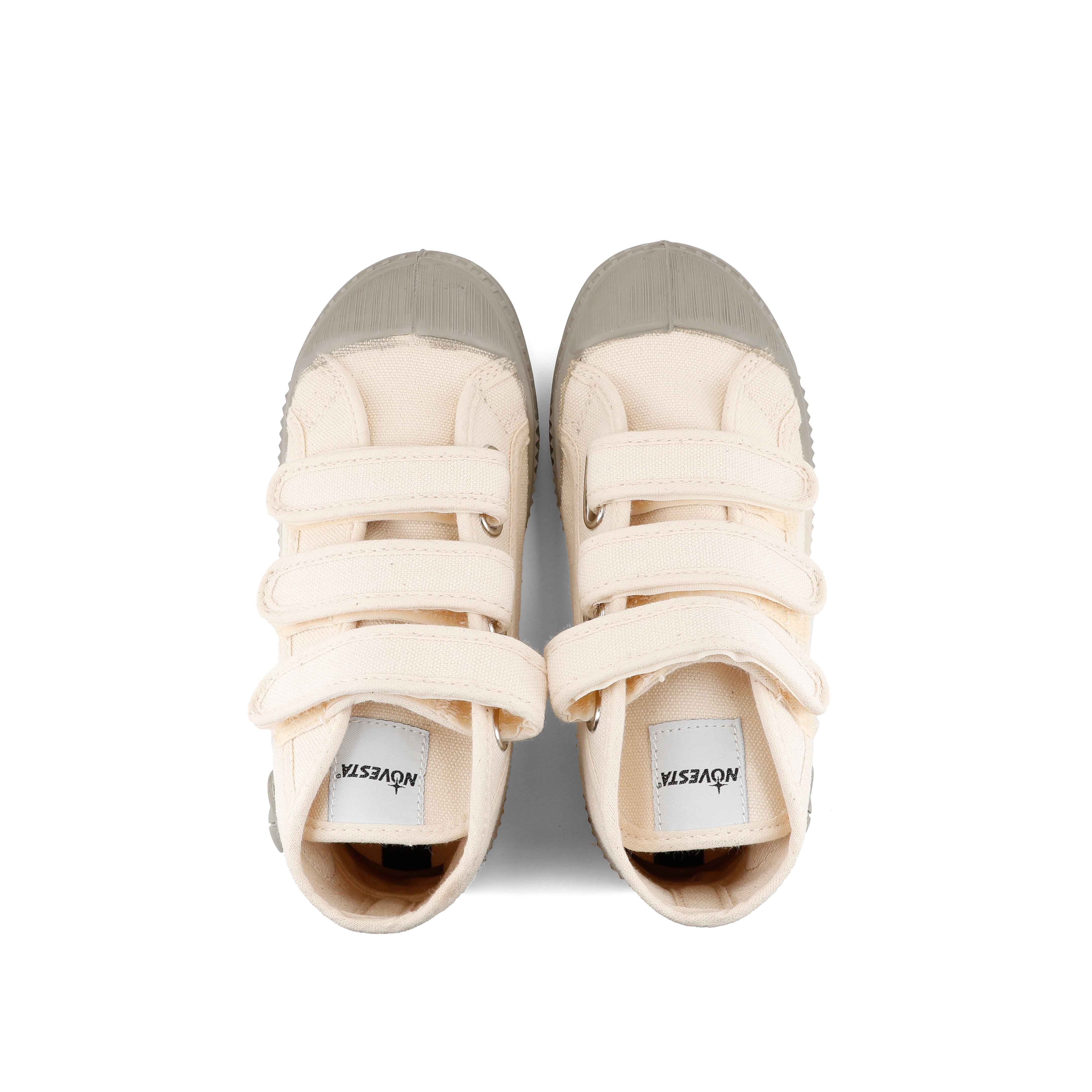 Boys & Girls White Canvas Shoes