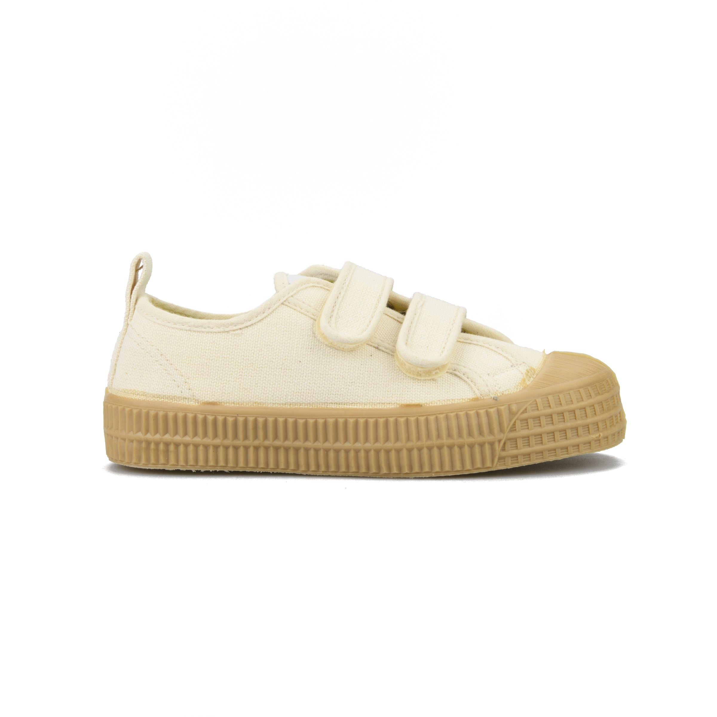 Boys & Girls White Canvas Shoes