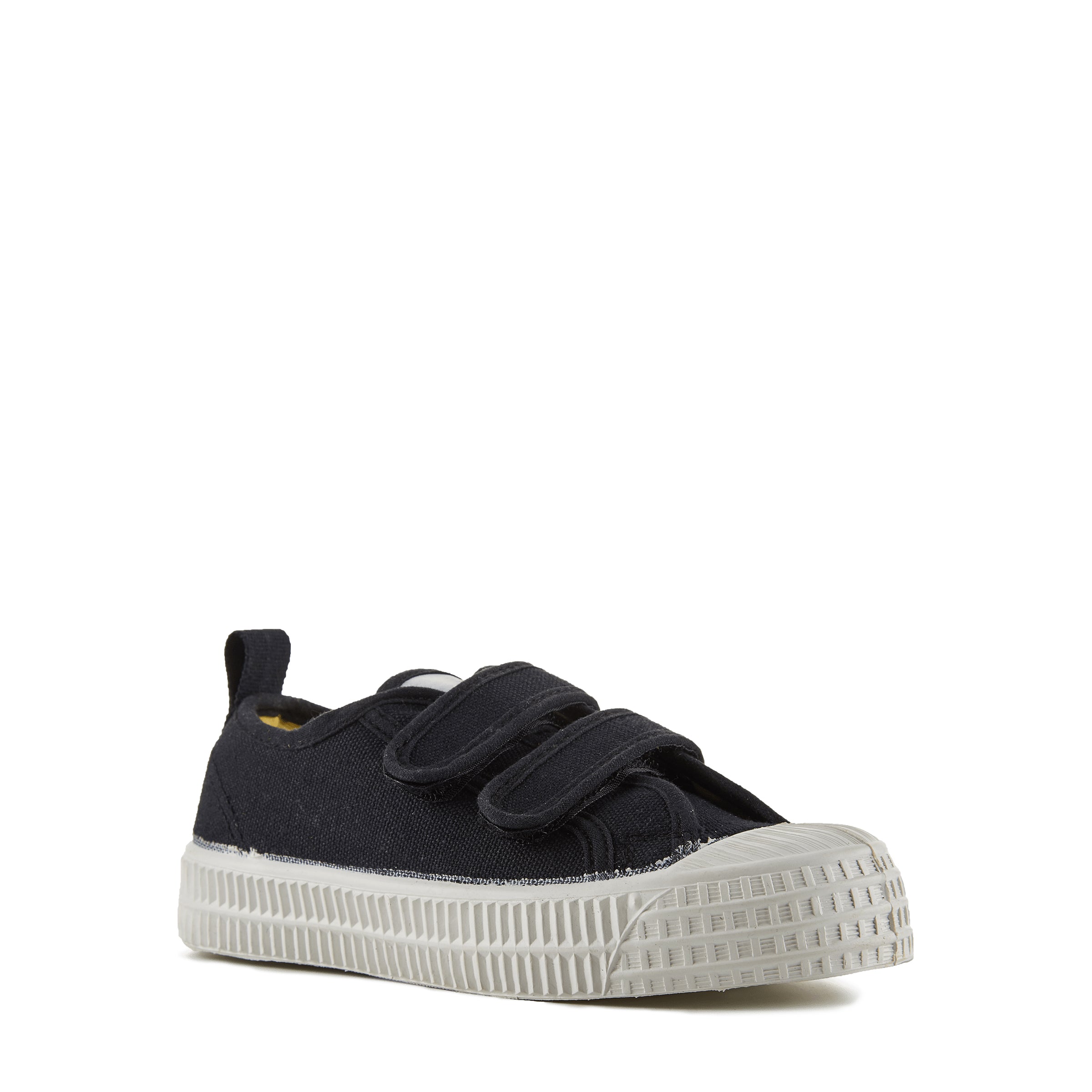 Boys Black Velcro Shoes