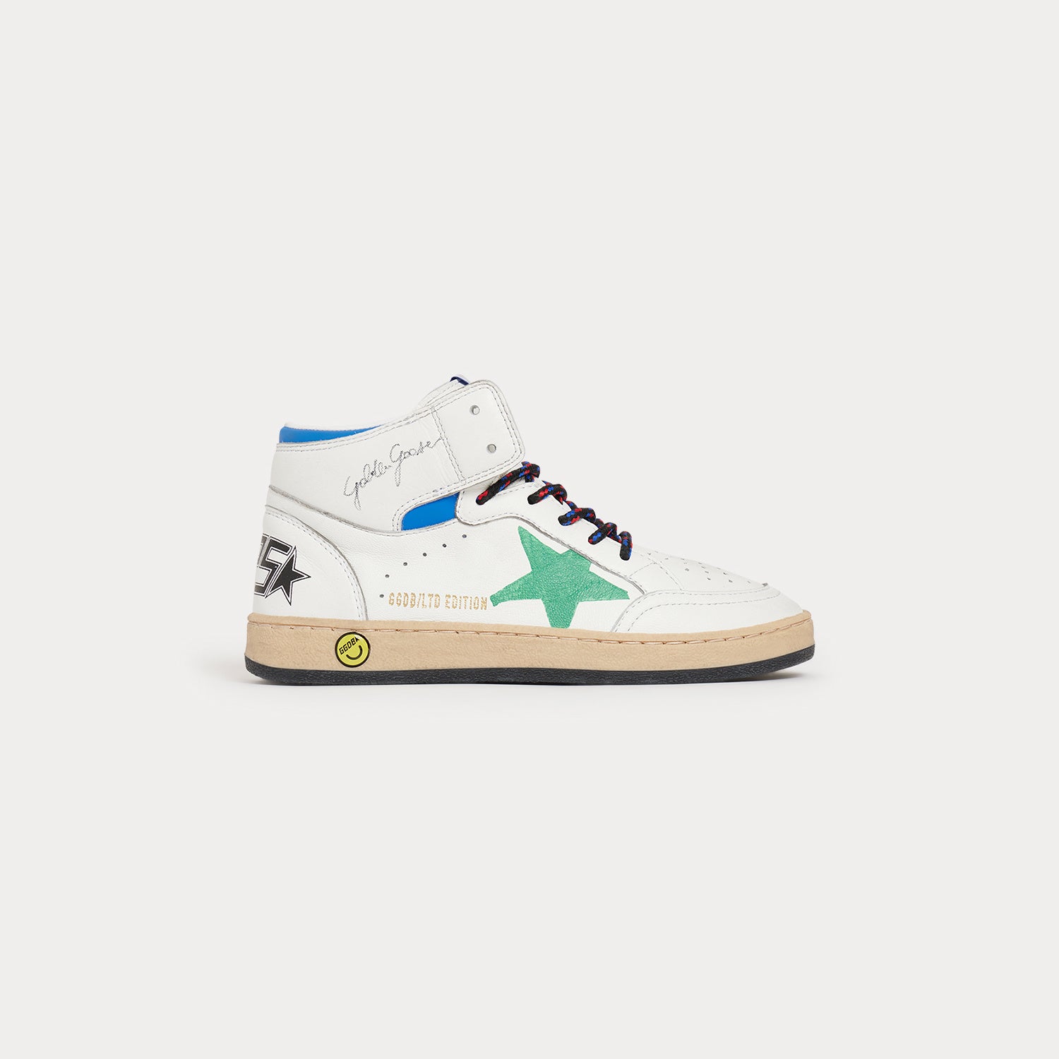 Boys & Girls White Star Shoes