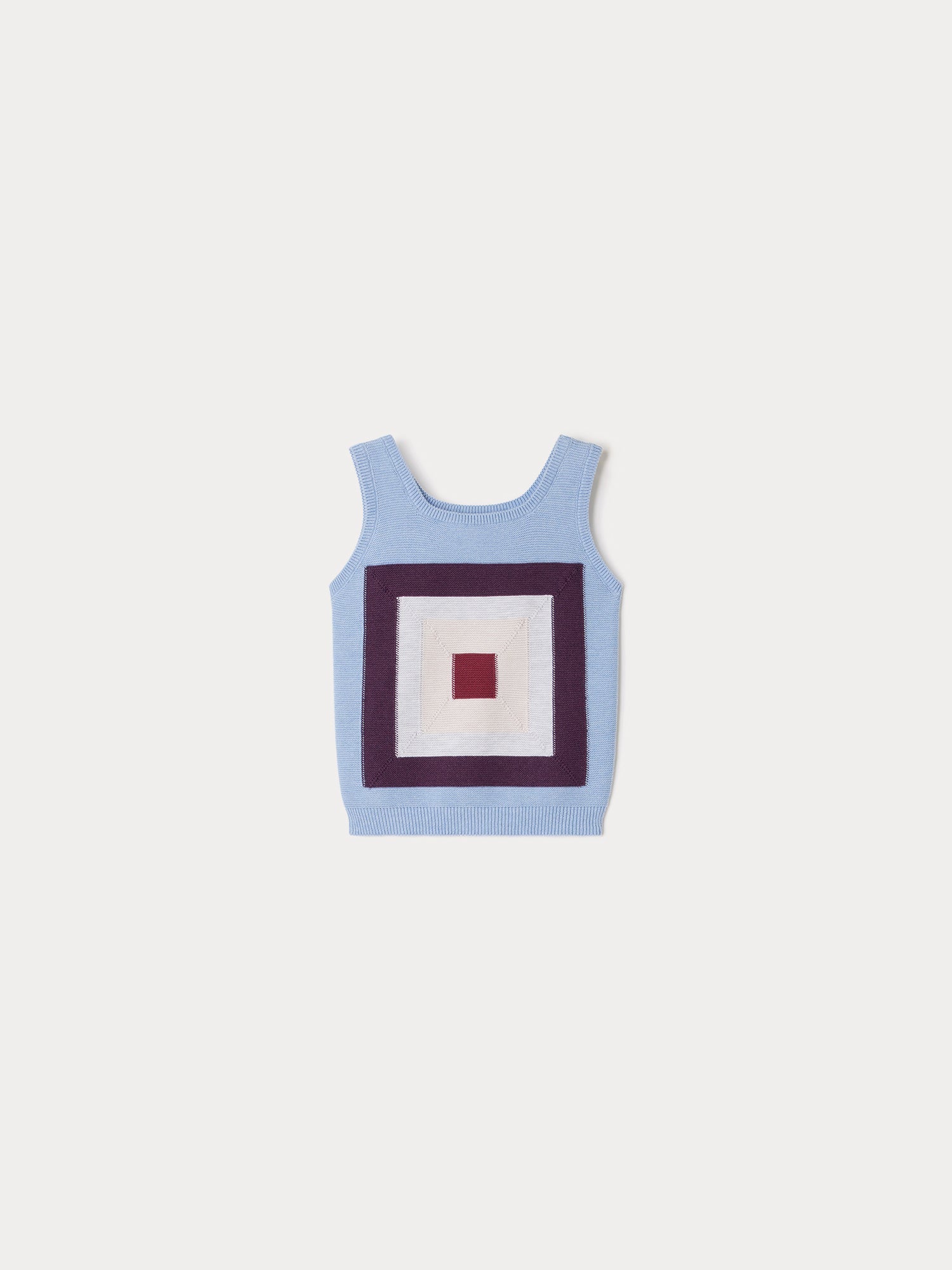 Boys & Girls Blue Knit Vest