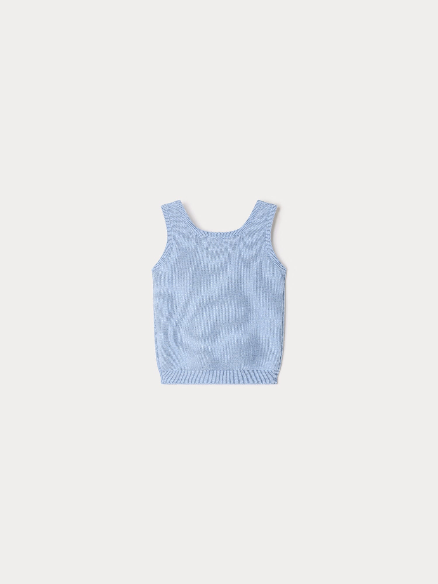 Boys & Girls Blue Knit Vest