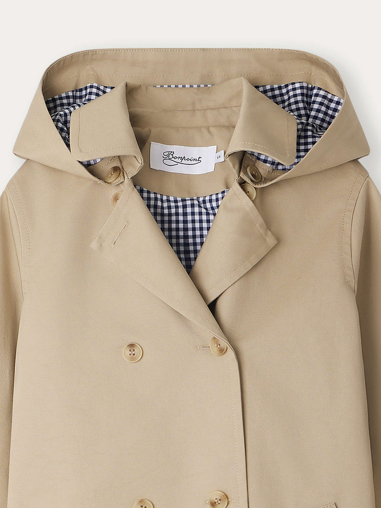 Girls Beige Coat