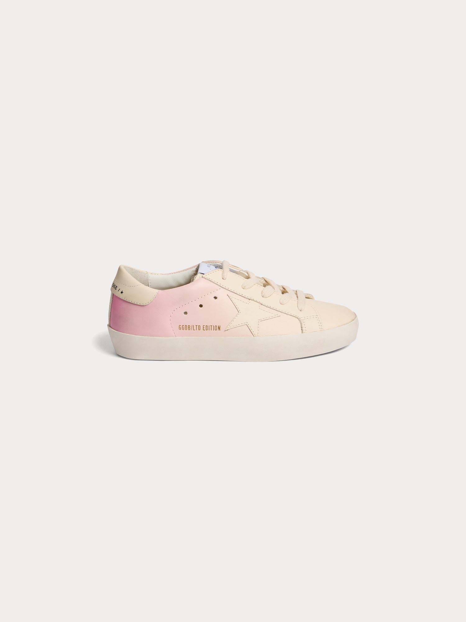Girls Light Pink Baskets Shoes (Golden Goose x Bonpoint)