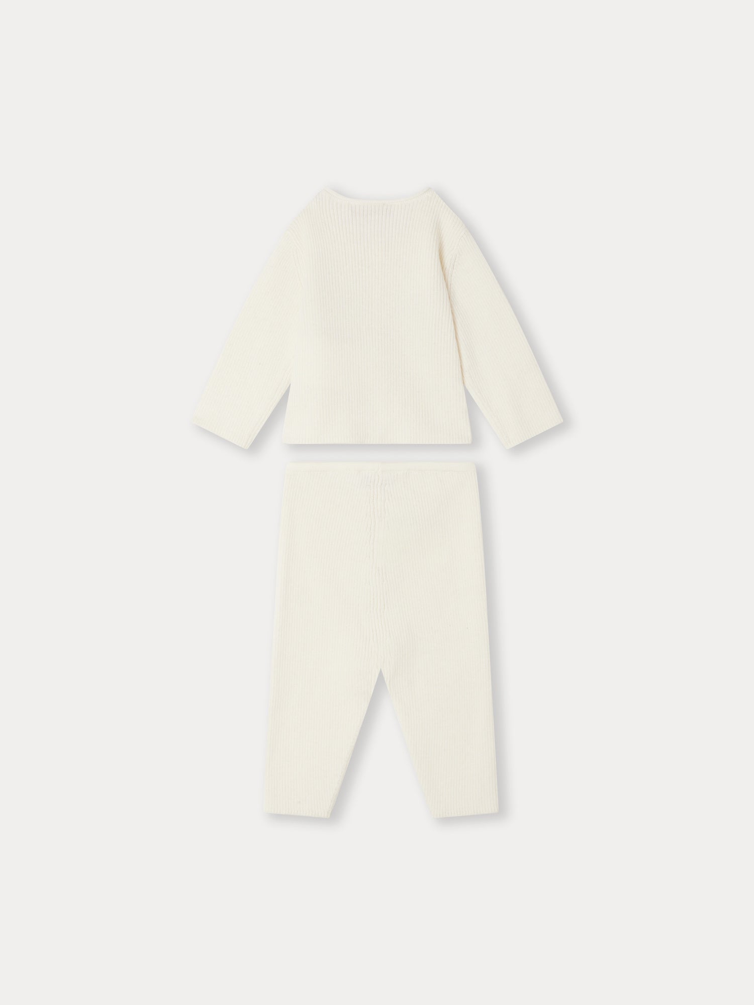 Baby Boys & Girls White Cotton Set