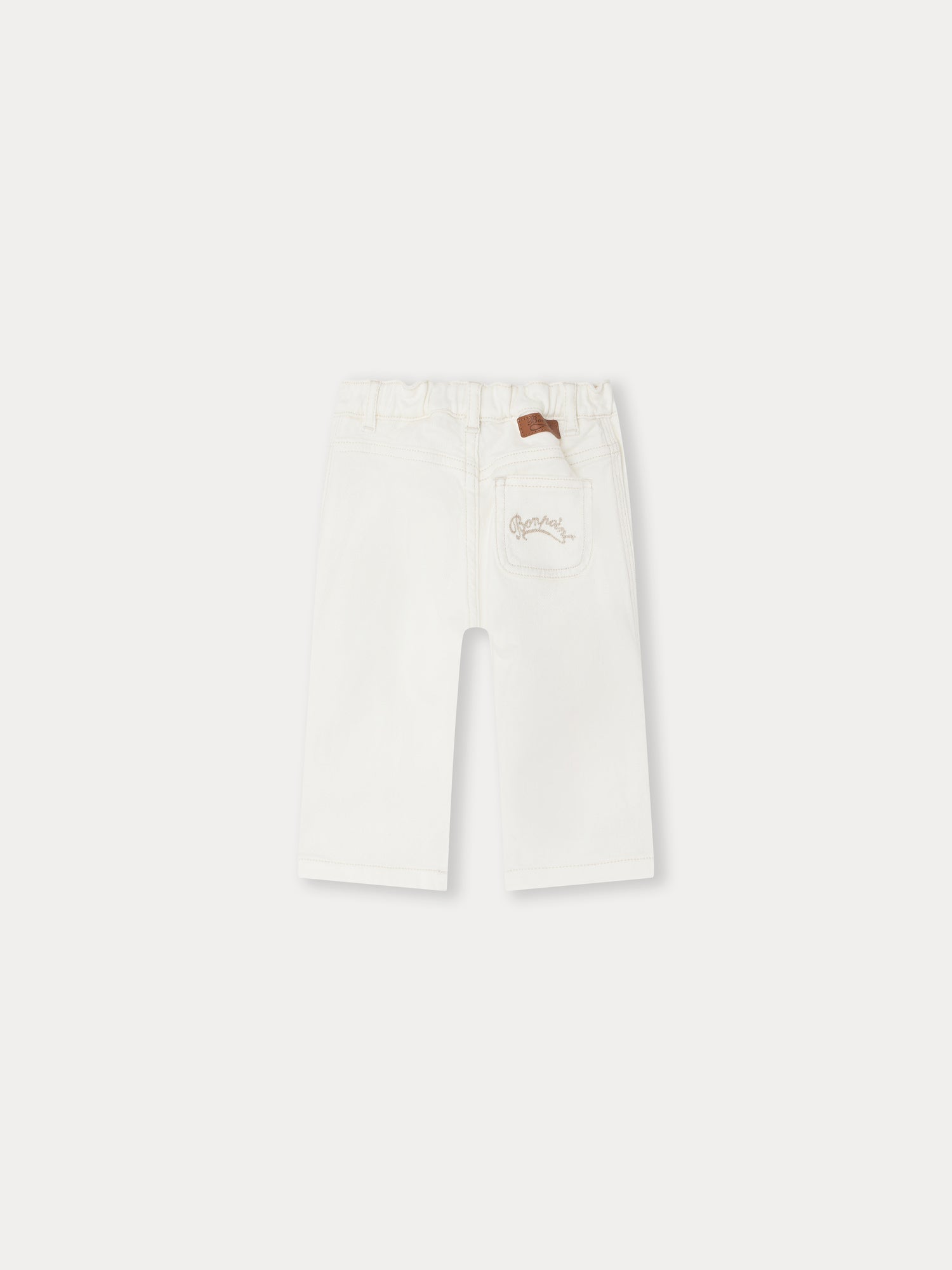 Baby Boys & Girls White Trousers