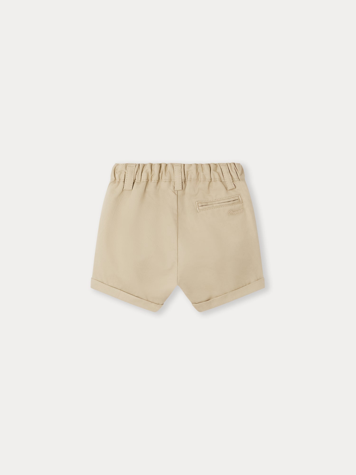 Baby Boys & Girls Sand Cotton Shorts