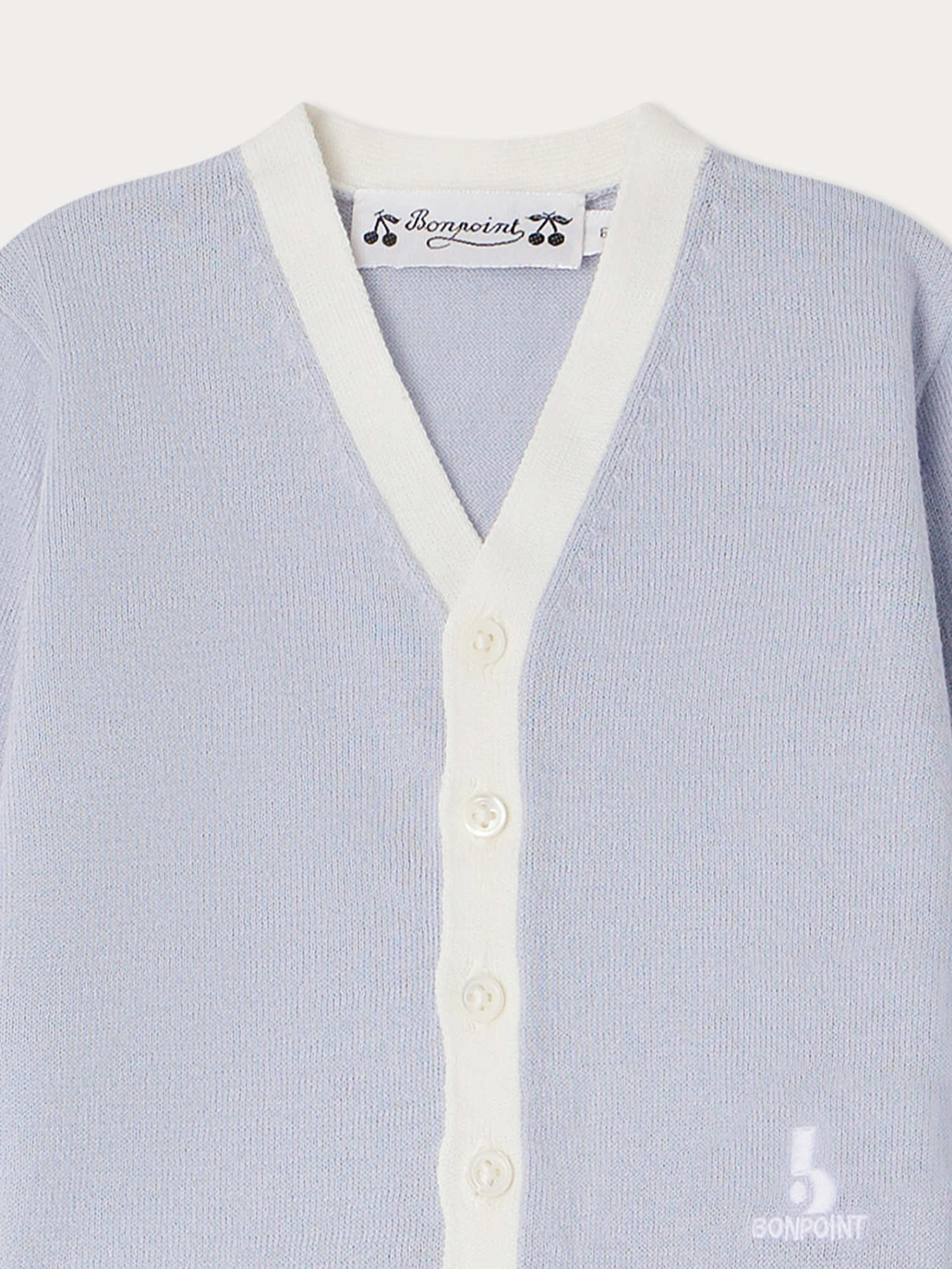 Baby Boys Blue Cotton Cardigan