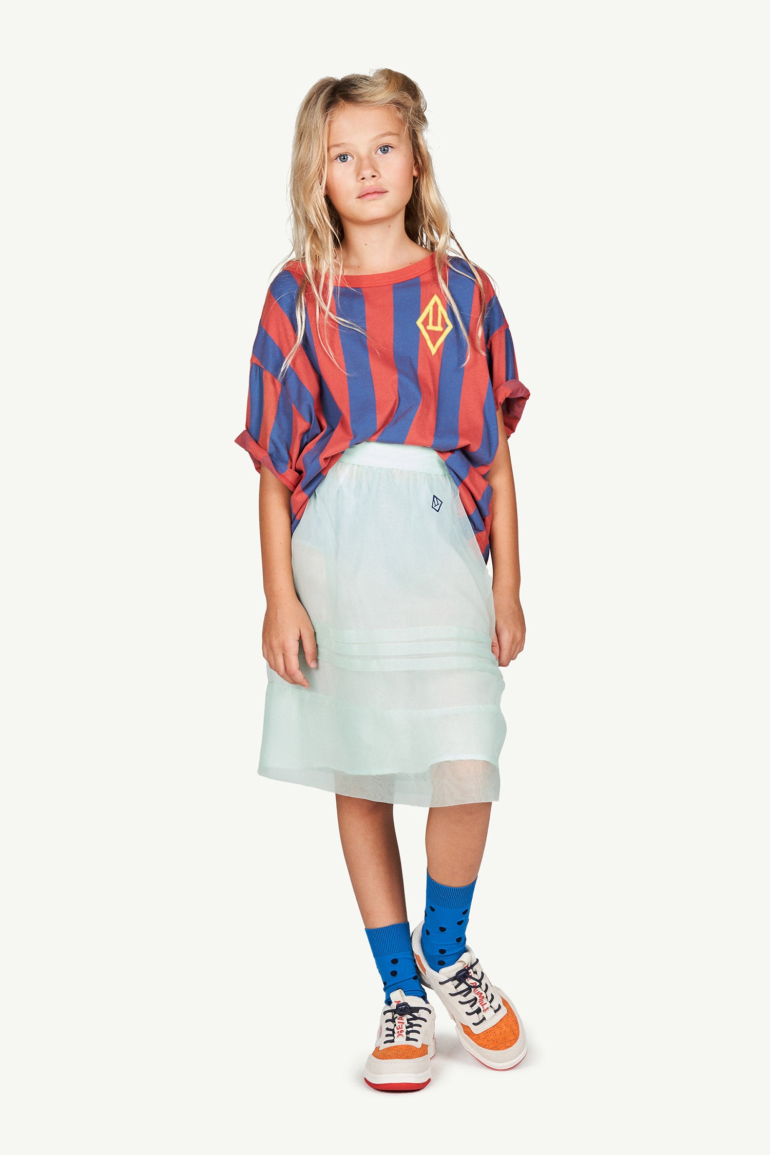 Girls Green Tulle Skirt