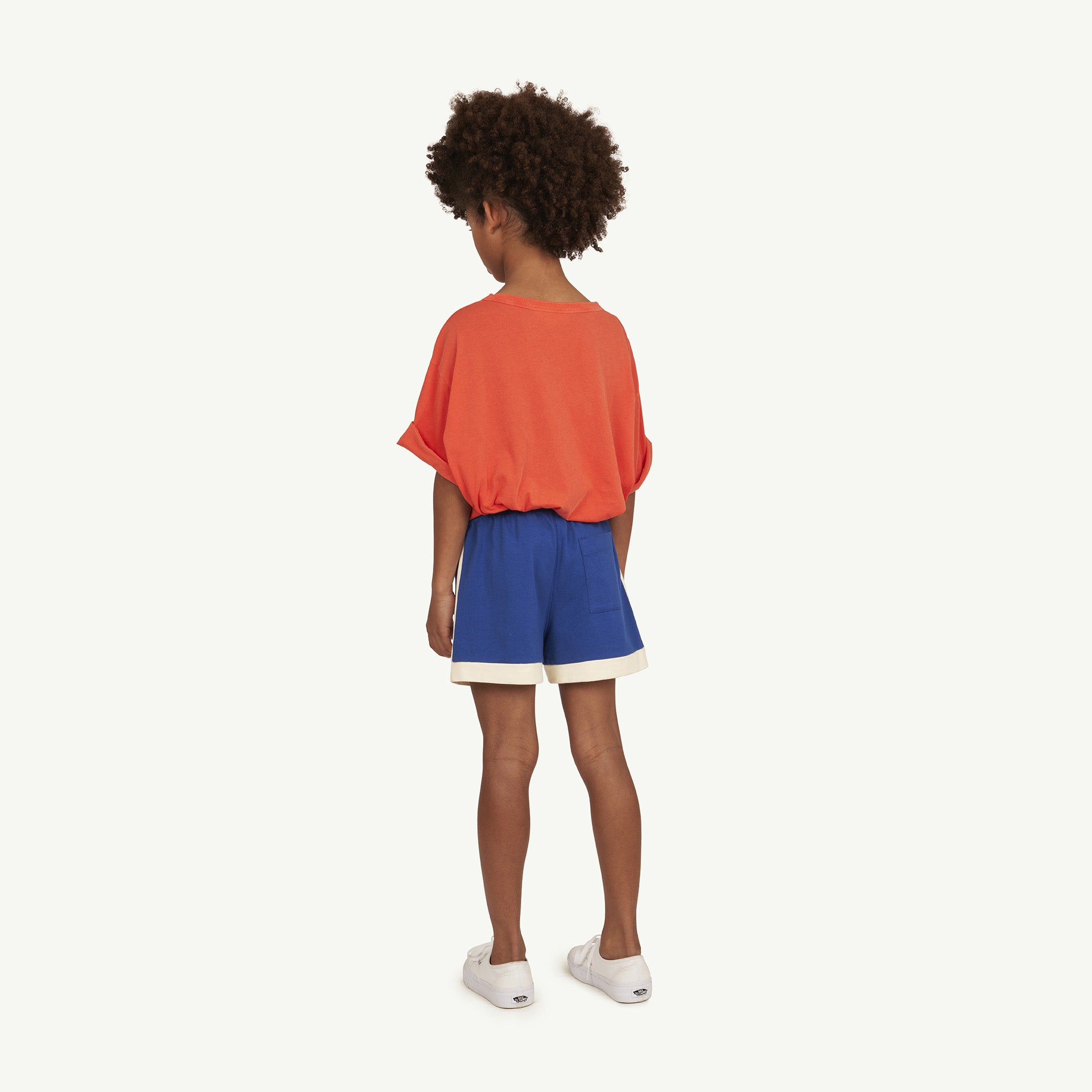 Boys & Girls Red Printed Cotton T-Shirt