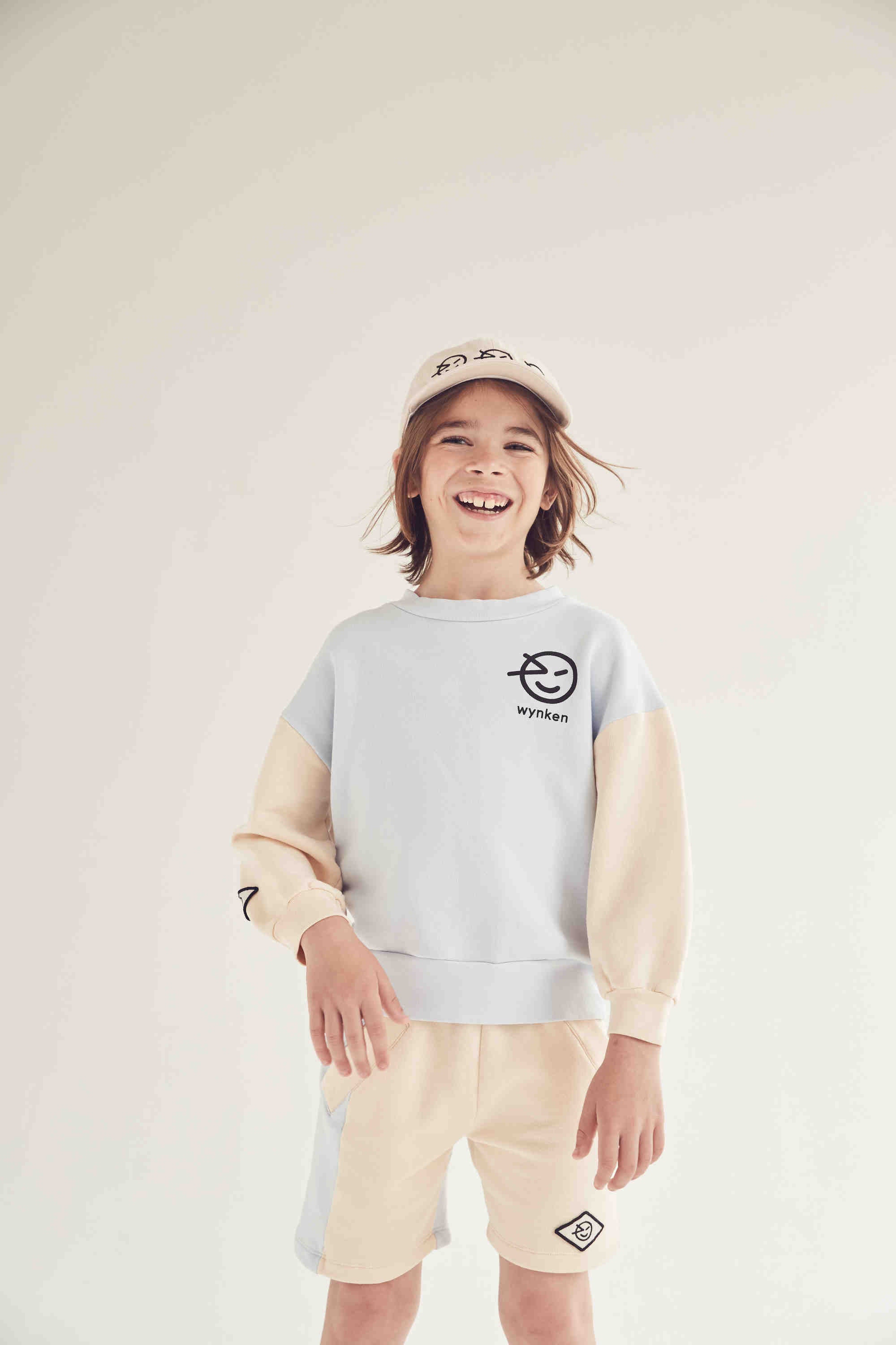 Boys & Girls Light Blue Cotton Sweatshirt