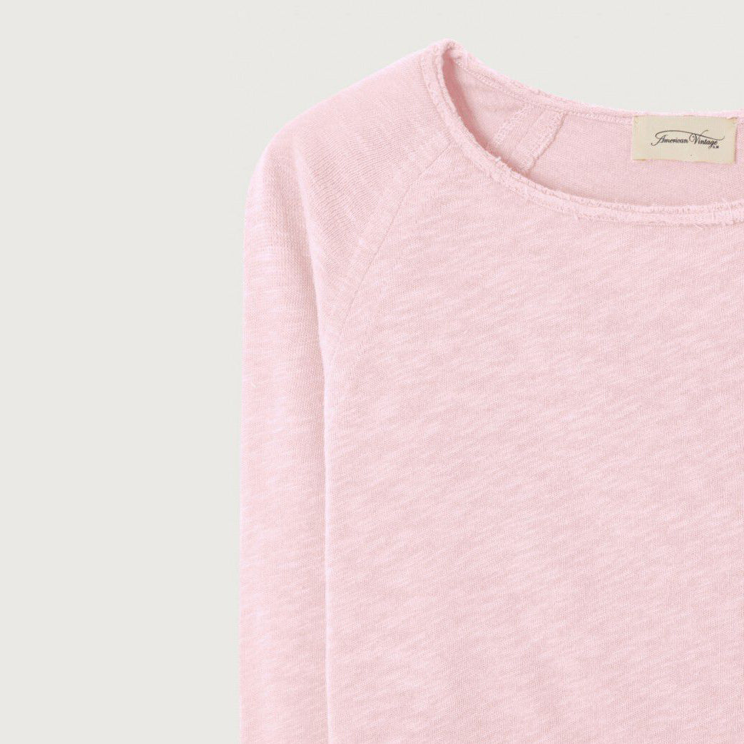 Girls Pink Cotton T-Shirt