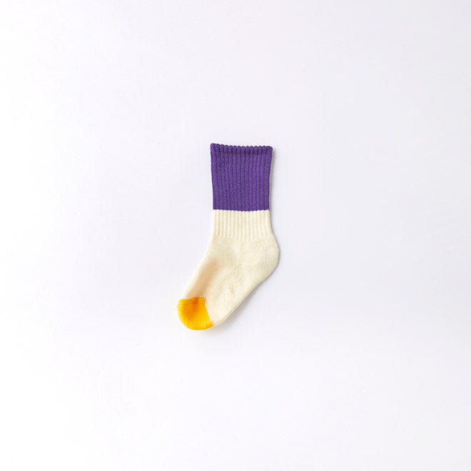 Boys & Girls Purple Cotton Socks