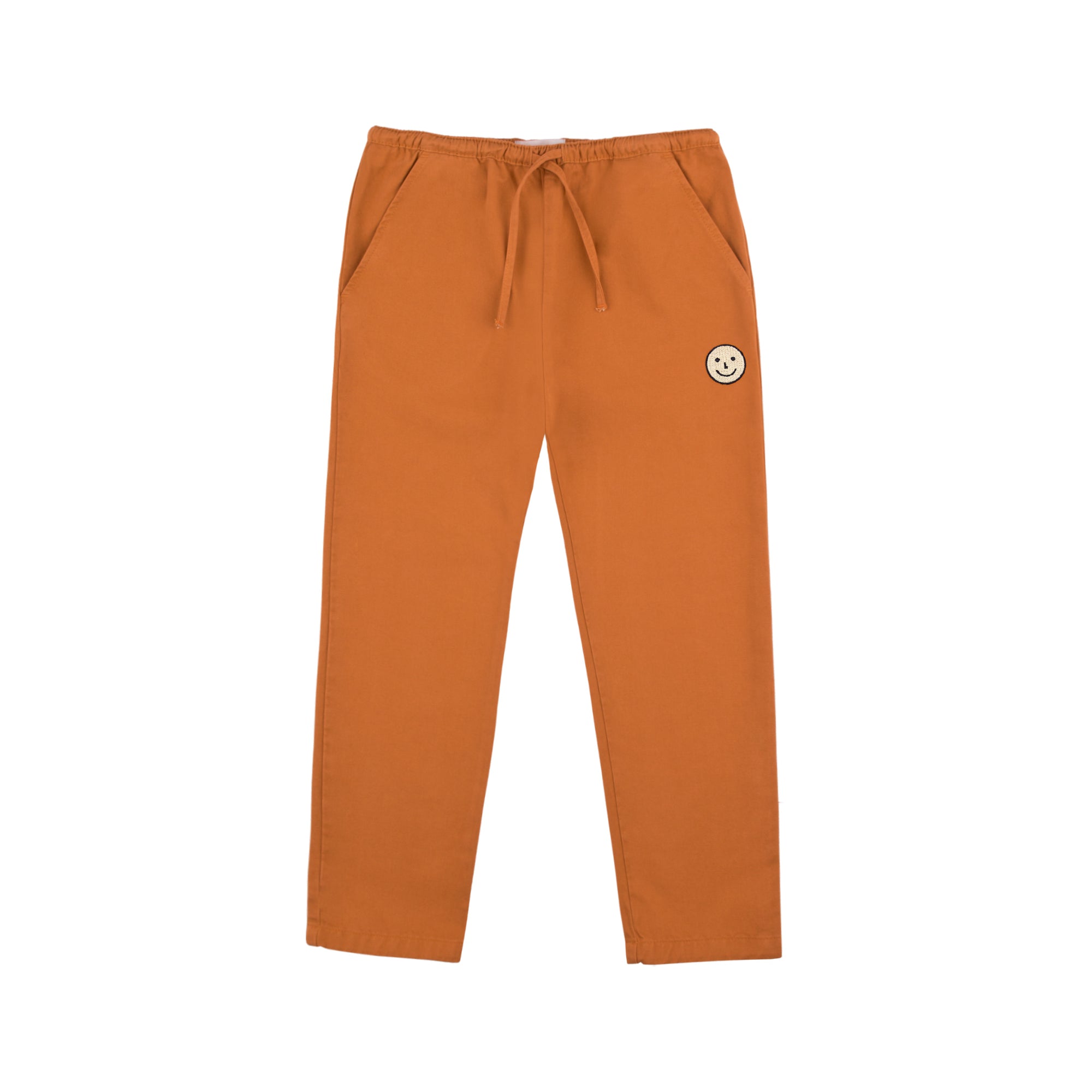 Boys Brown Cotton  Trousers