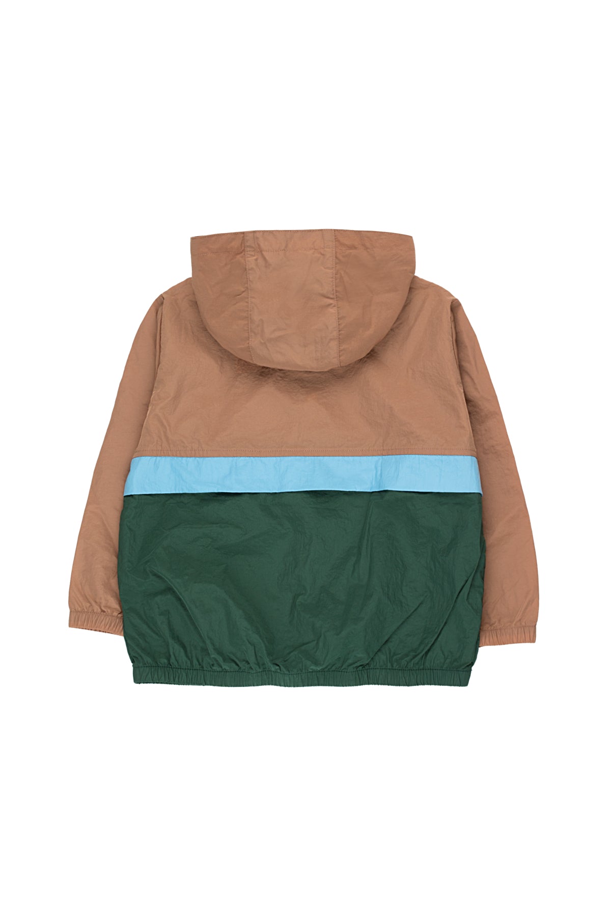 Boys Brown & Dark Green Jacket
