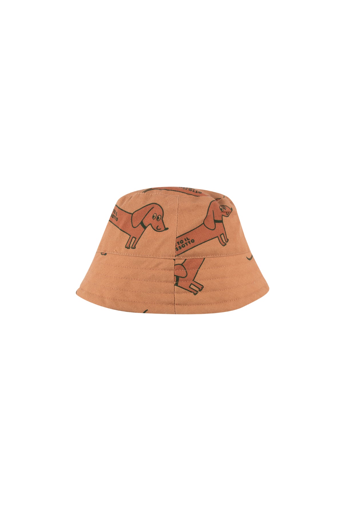 Baby Boys & Girls Brown Pattern Hat