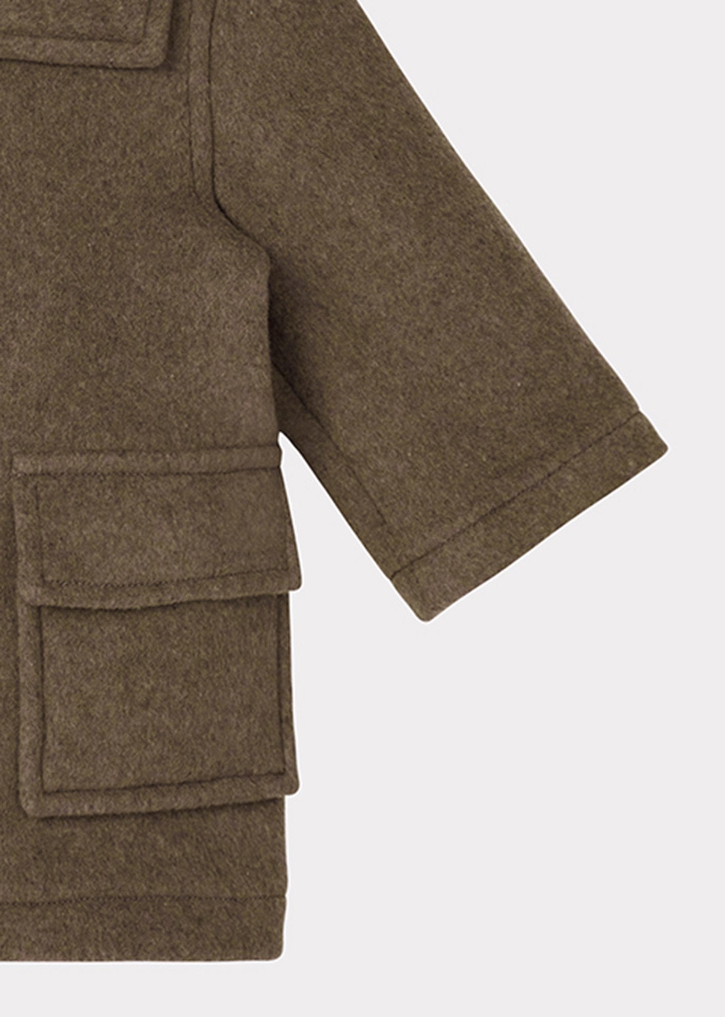 Boys Mushroom Swift Duffle Coat