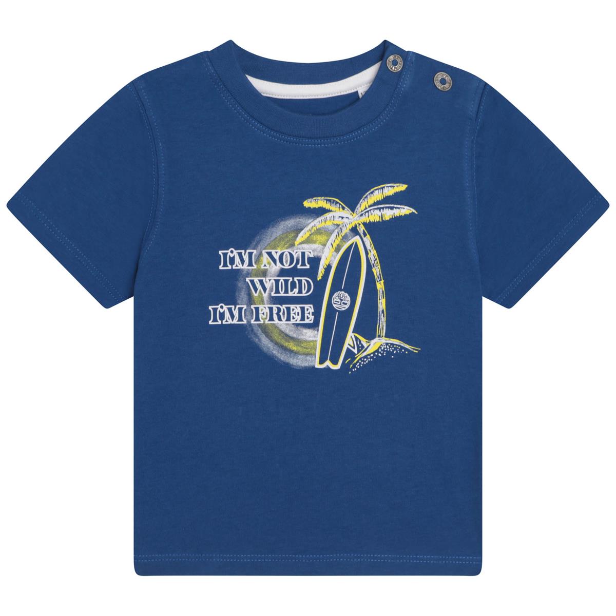 Baby Boys & Girls Blue T-Shirts