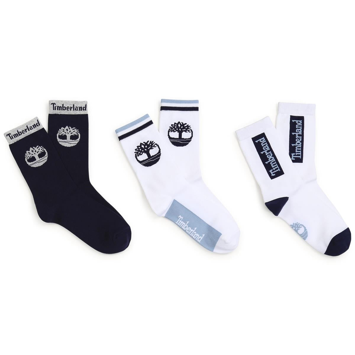 Boys & Girls White Socks(3 Pack)