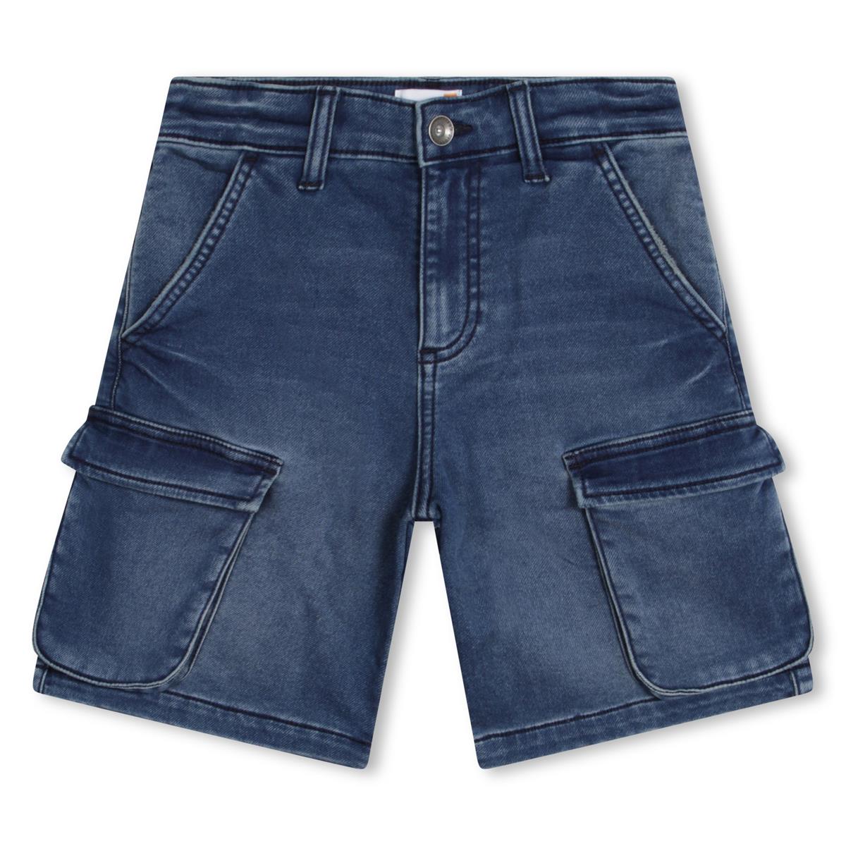 Boys & Girls Blue Denim Shorts