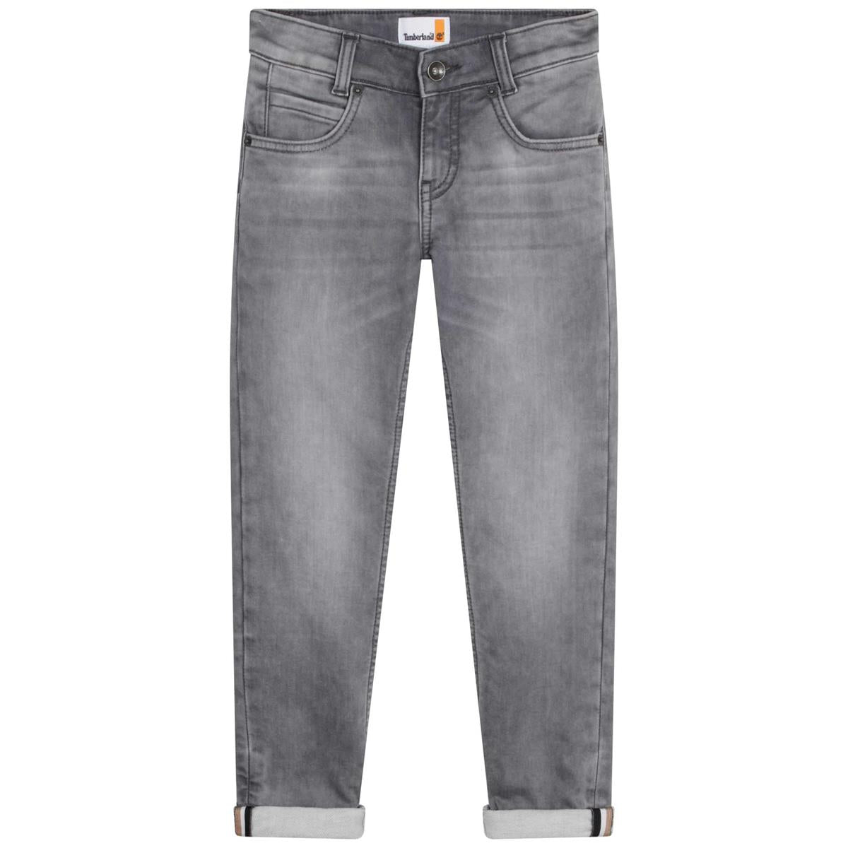 Boys & Girls Grey Denim Trousers