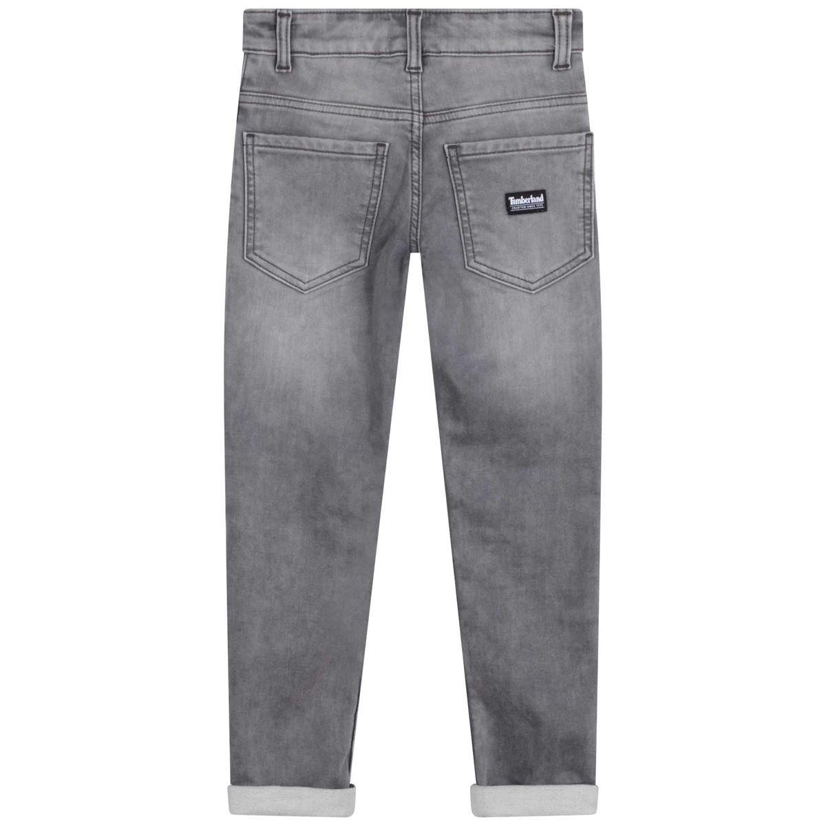 Boys & Girls Grey Denim Trousers