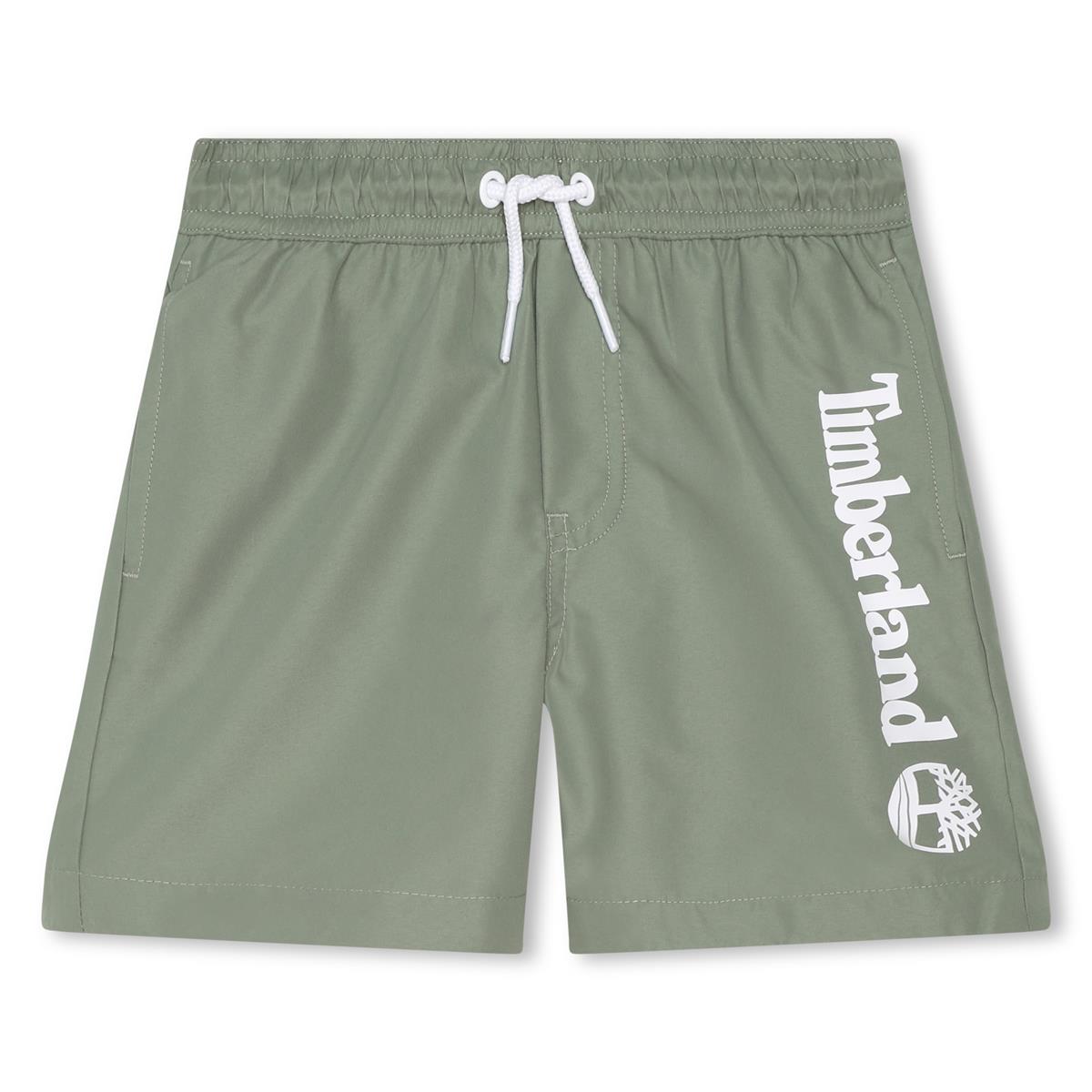 Boys & Girls Green Swim Shorts
