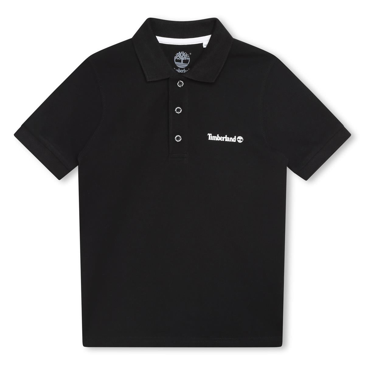 Boys & Girls Black Poloshirts