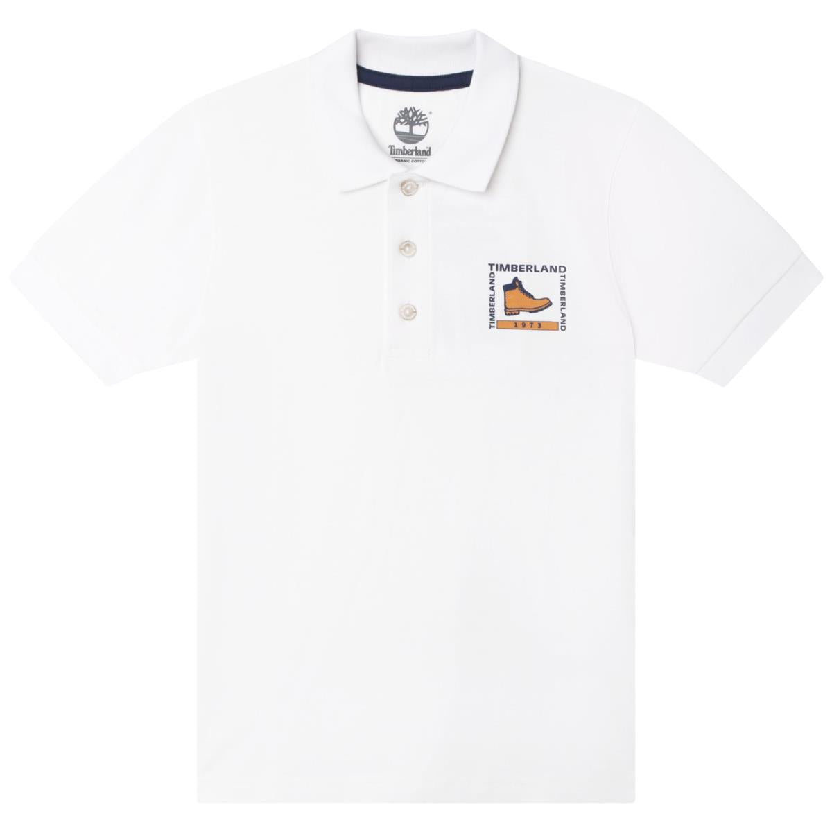 Boys & Girls White Poloshirts