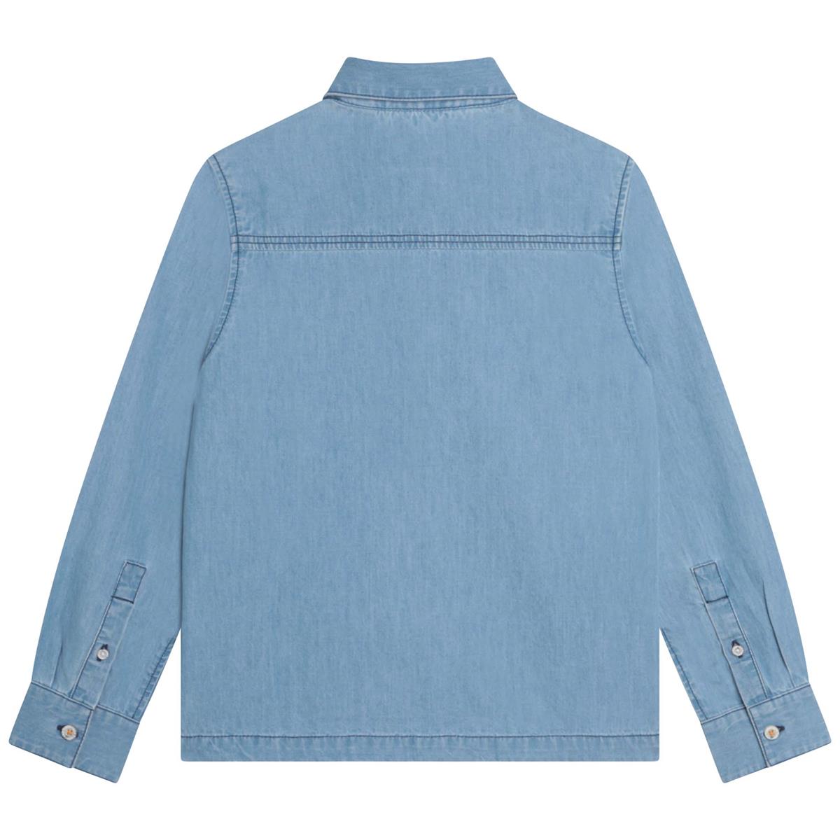 Boys & Girls Blue Denim Shirts