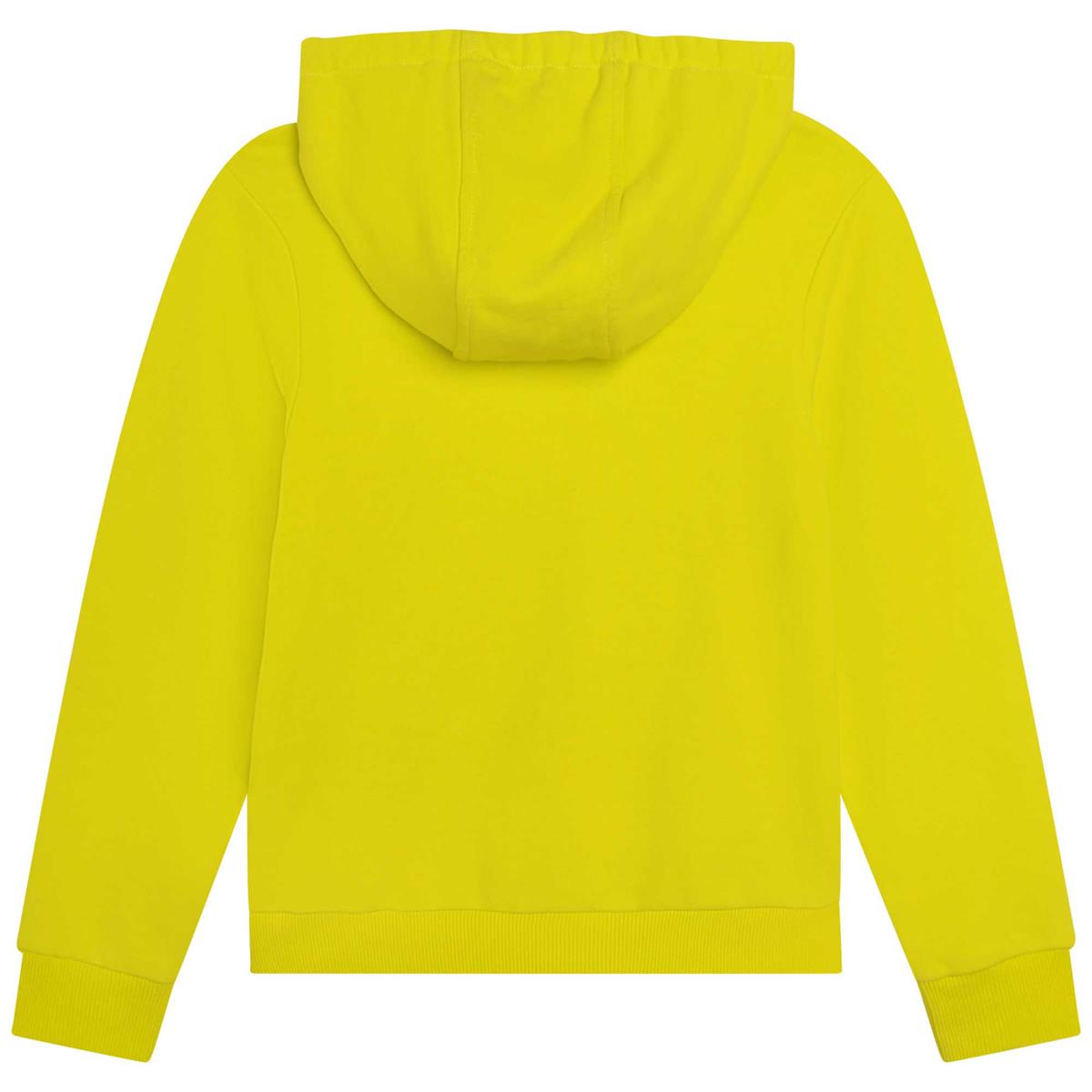 Boys & Girls Green Hooded Sweatshirts