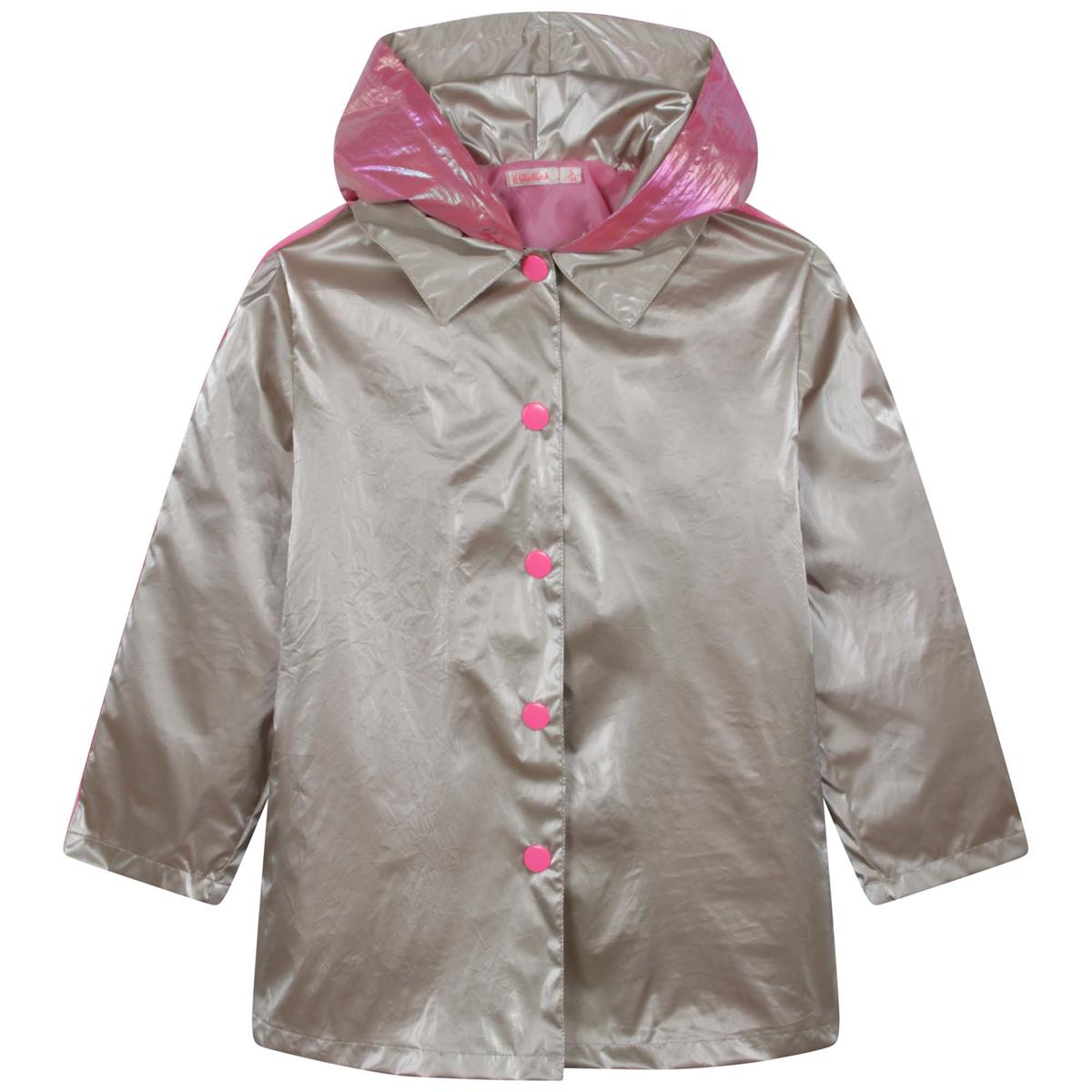 Girls Silver Coat