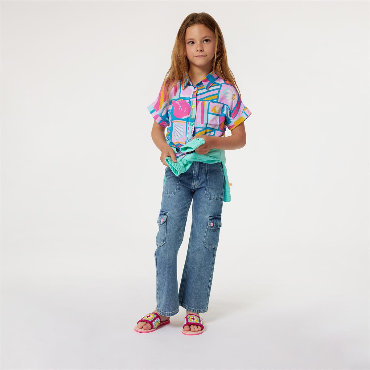 Girls Multicolor Shirt