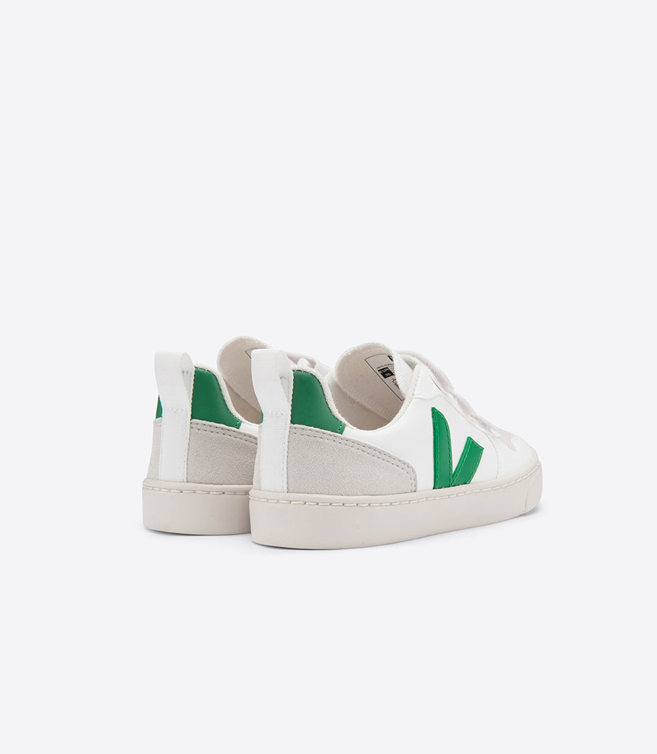 Boys & Girls White "V-10" Velcro Shoes