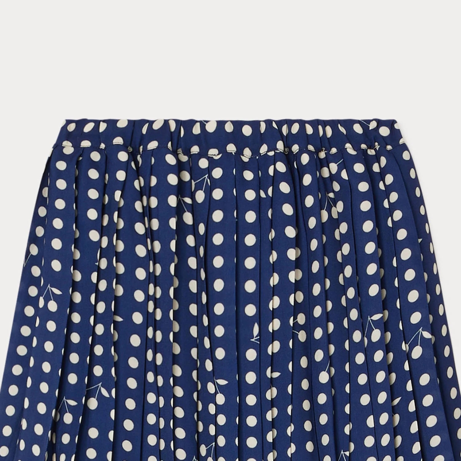 Girls Blue Dots Skirt
