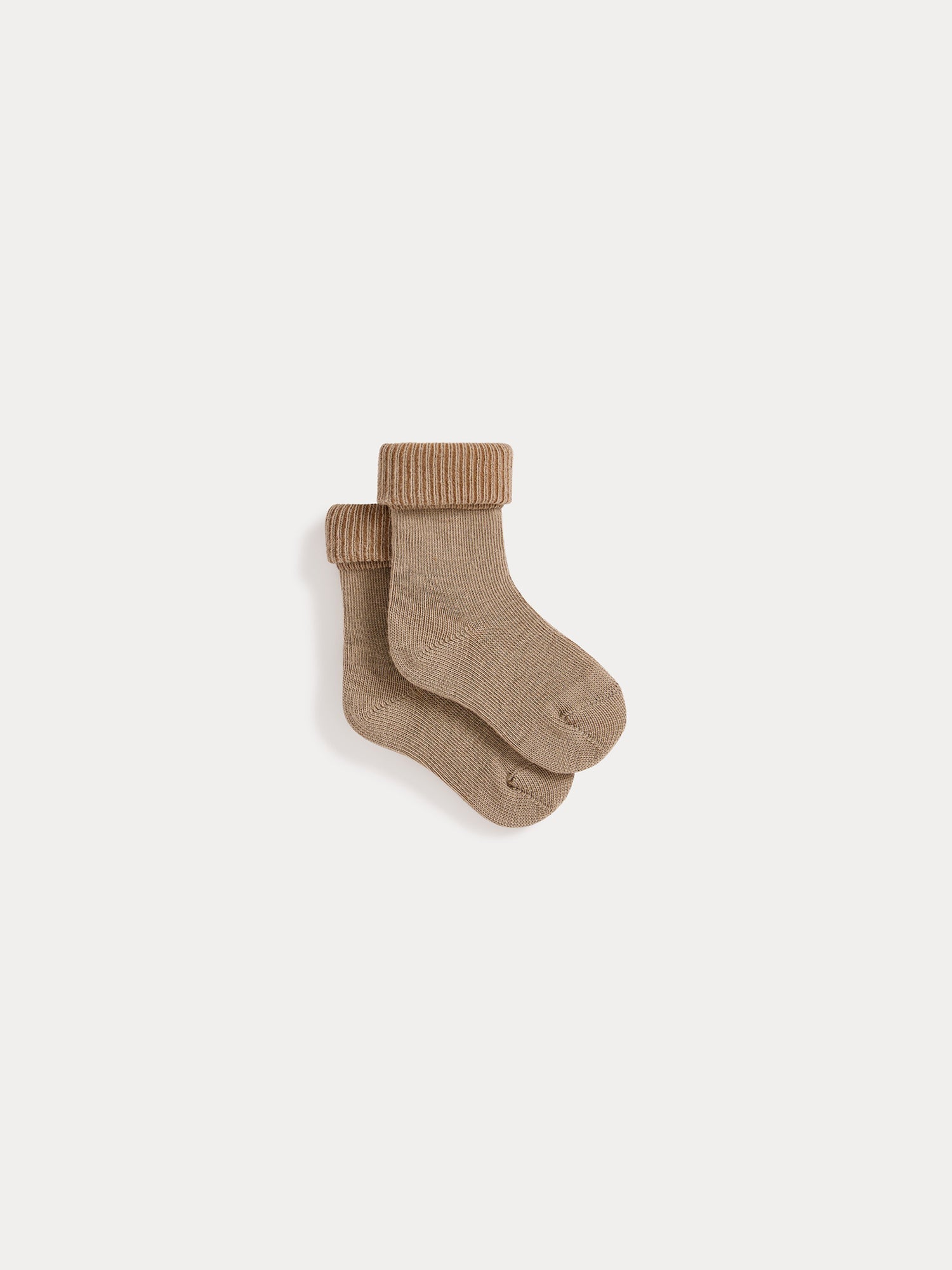 Baby Boys & Girls Camel Cotton Socks