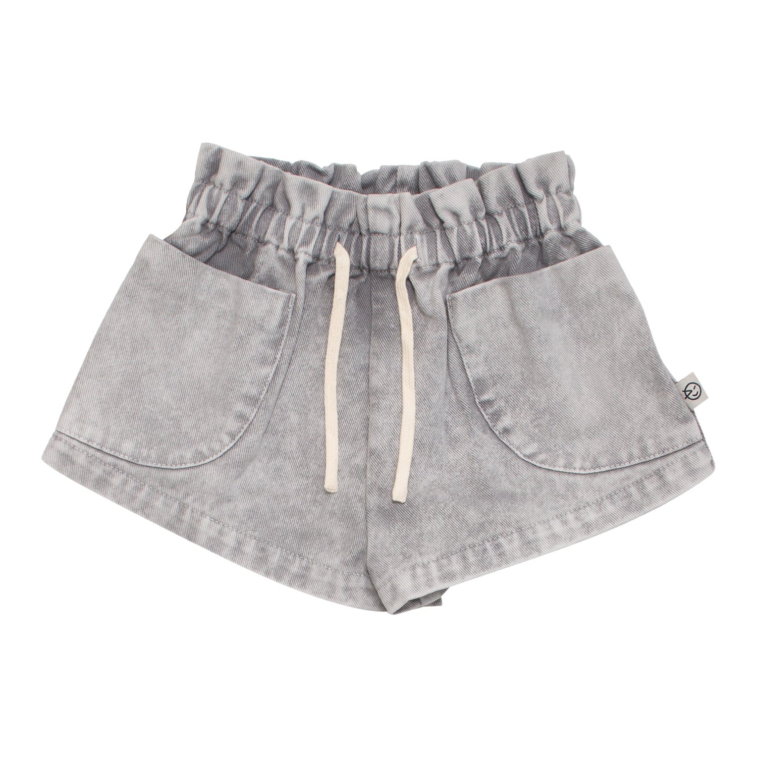 Boys & Girls Grey Denim Shorts