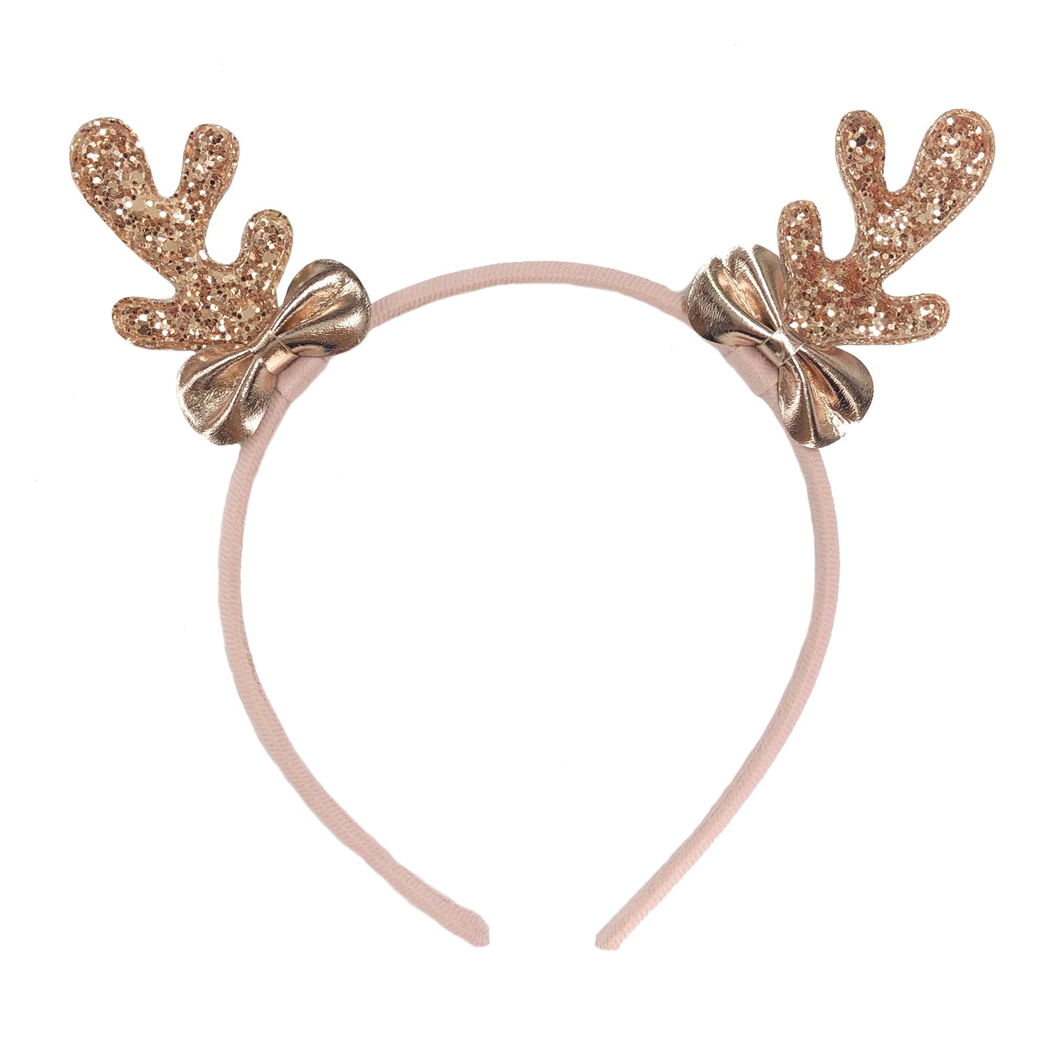 Serre-tête Renne Or Rose